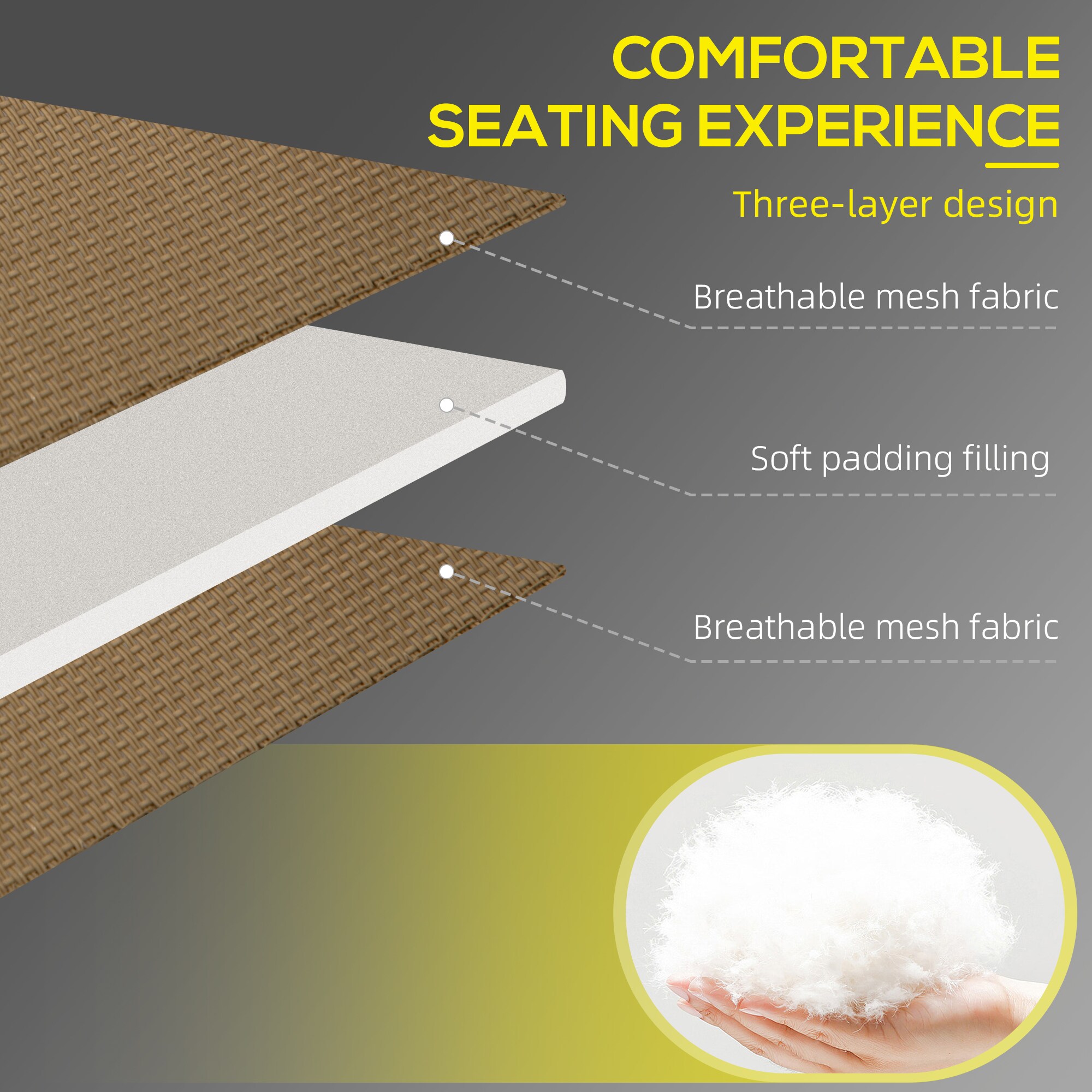 Outsunny 84G-269V01BG Patio-Chairs - View #7