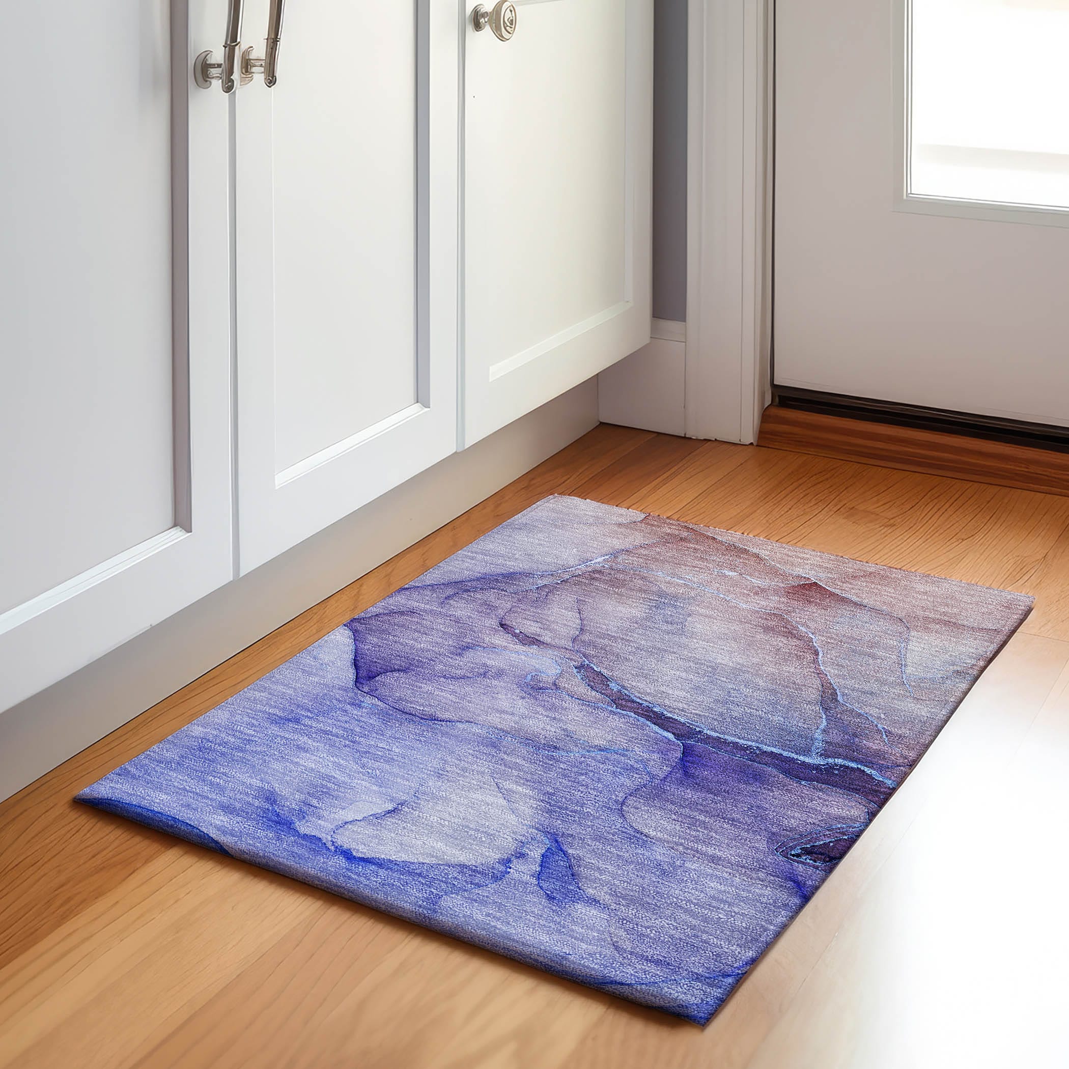 Addison Rugs AMF514AL20X30 Mayfield AMF514AL 2 x 3 (ft) Loomed Polyester Aloe Rectangular Indoor Abstract Machine washable Area rug