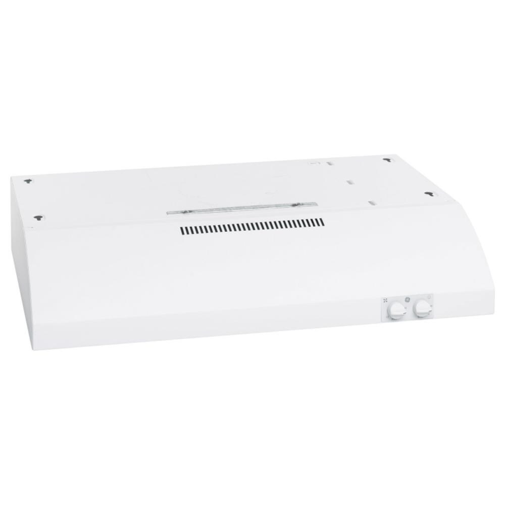 GE JV347HWW 30-in Convertible White Undercabinet Range Hood