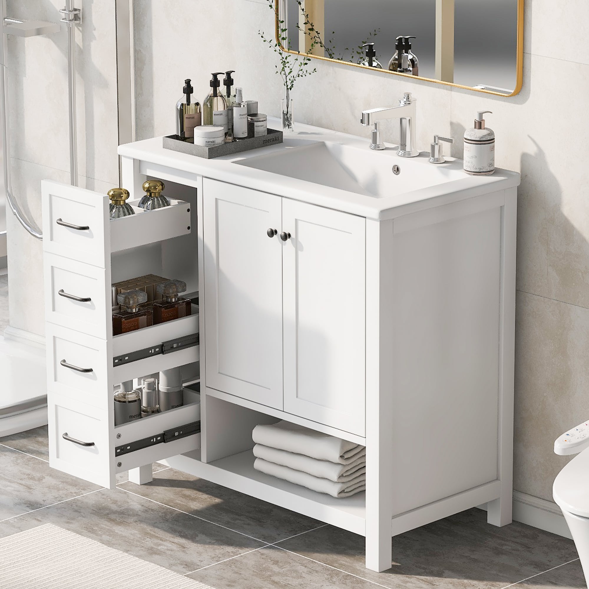 ModernLuxe L3P-N725P245278K Bath-Vanity-Combo - View #2