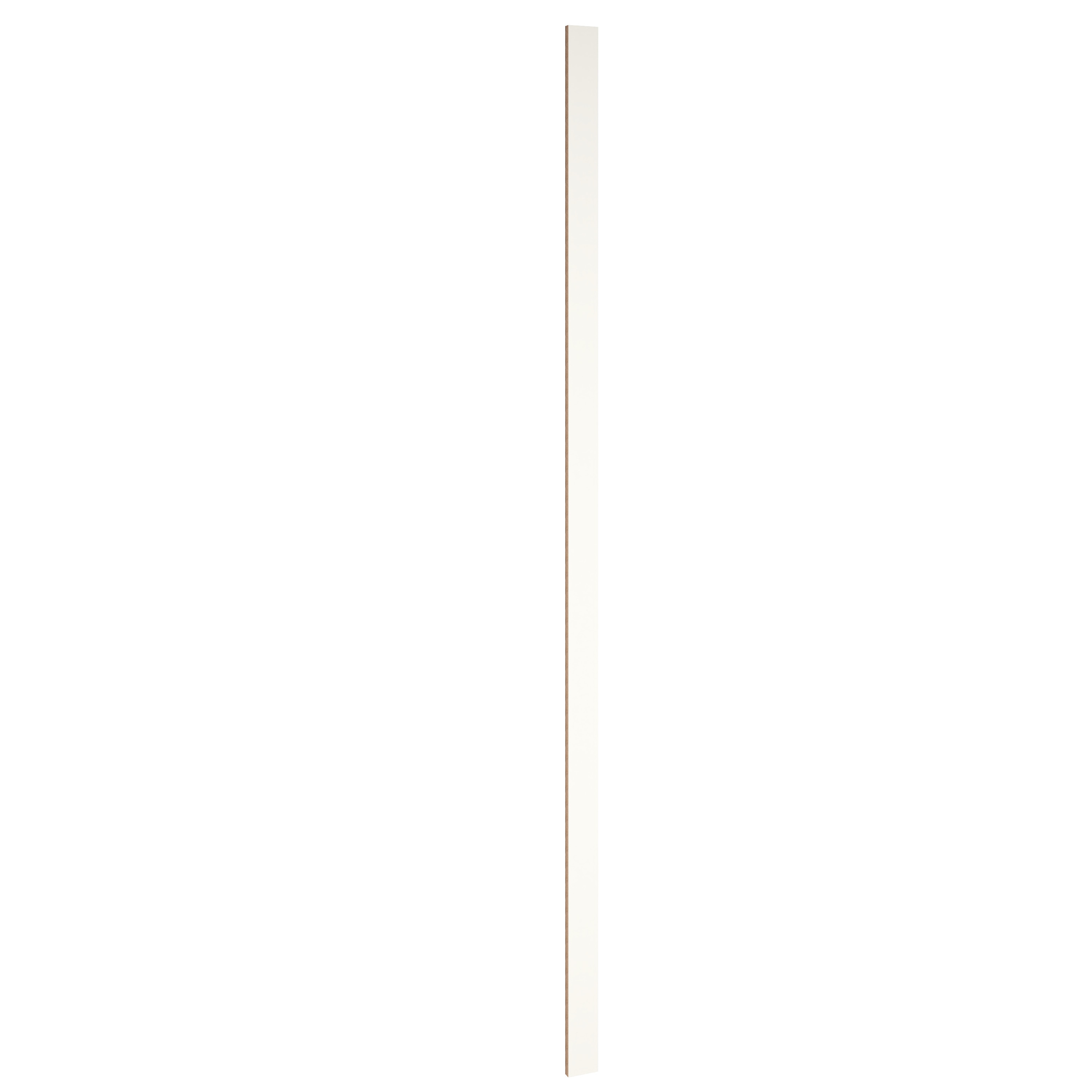 RELIABILT 302 TF396FH Cabinet Fill Strip 3-in W x 96-in H x 0.75-in D White Painted