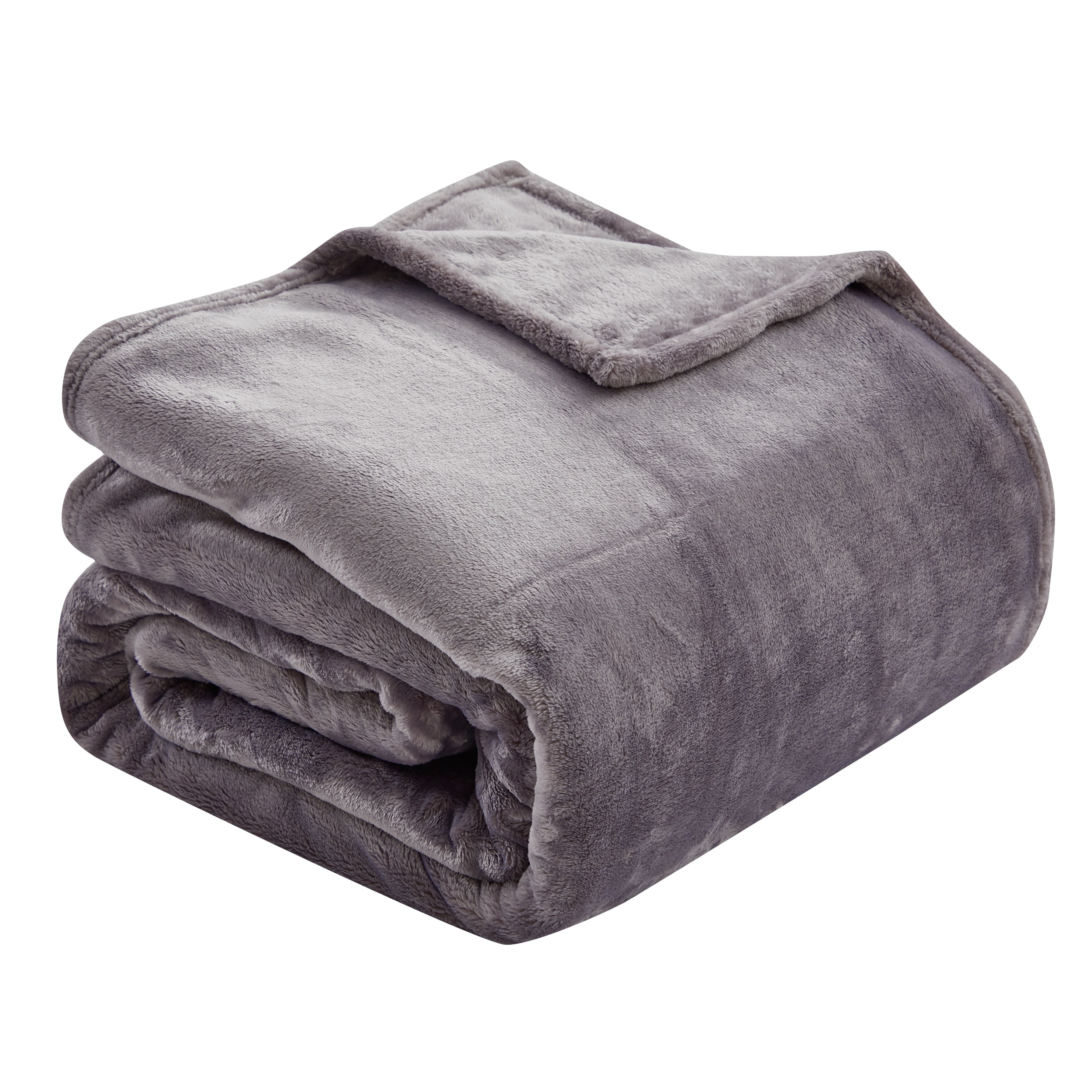 Thesis Silver Gray 90-in x 90-in Blanket in the Blankets & Throws ...