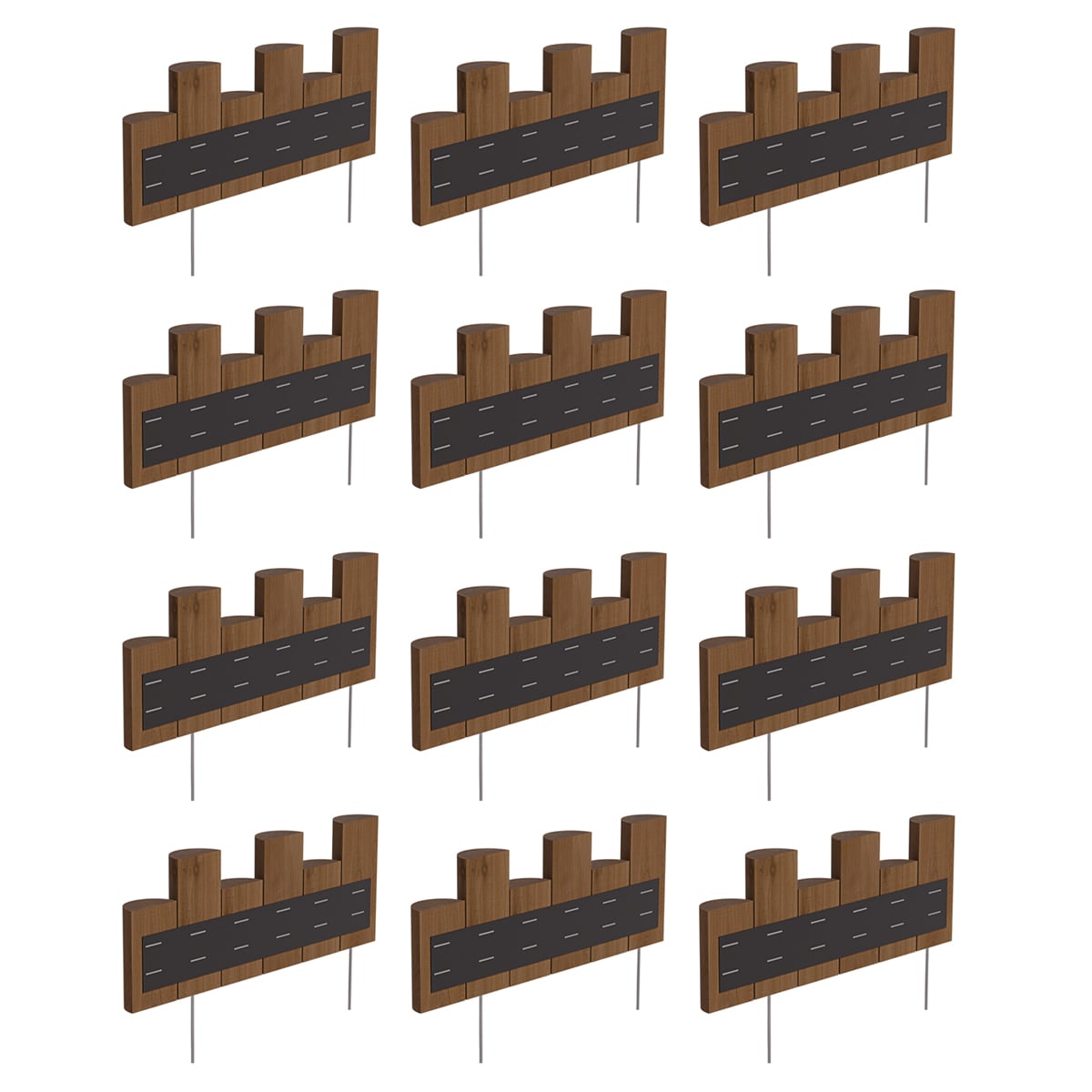 Greenes Fence RC32B-12PK edging - View #3