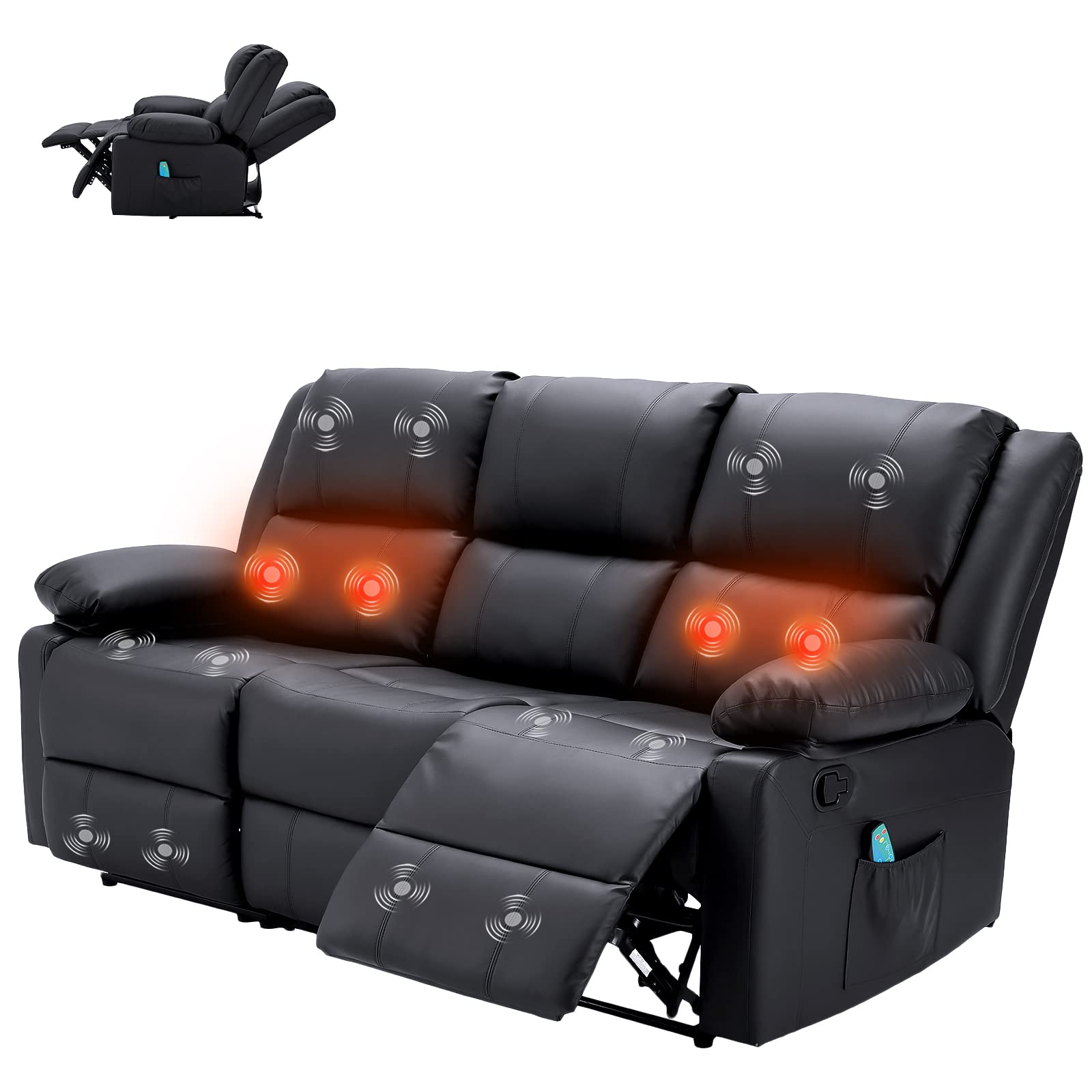 AECOJOY 13050BK-LS01 Sofas-Loveseats - View #7