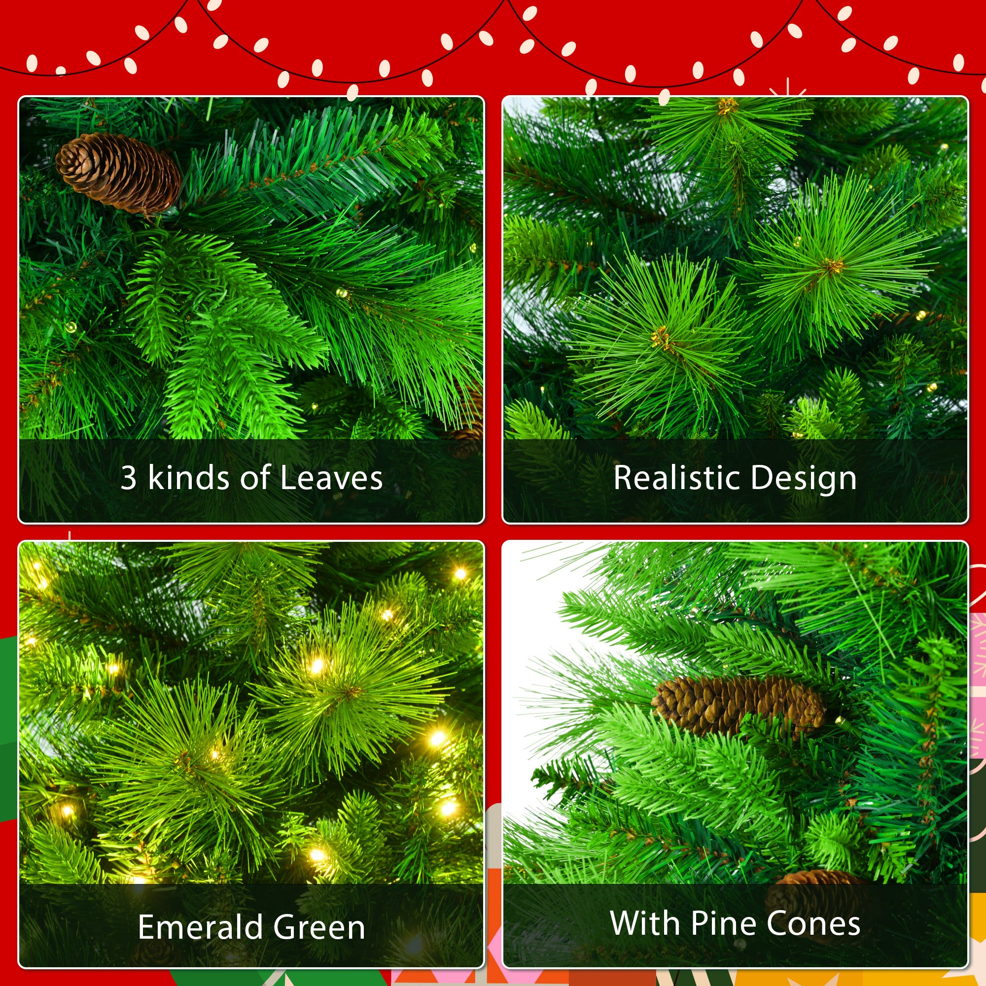 Tatayosi T98445F Artificial-Christmas-Trees - View #5
