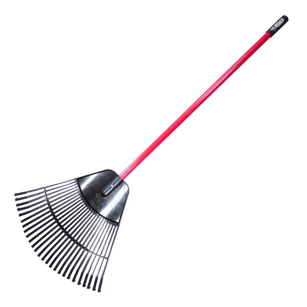 Bully Tools 92316 18-Inch Landscape Rake with Steel Handle and 18 2.5-Inch Hardened Steel Tines 