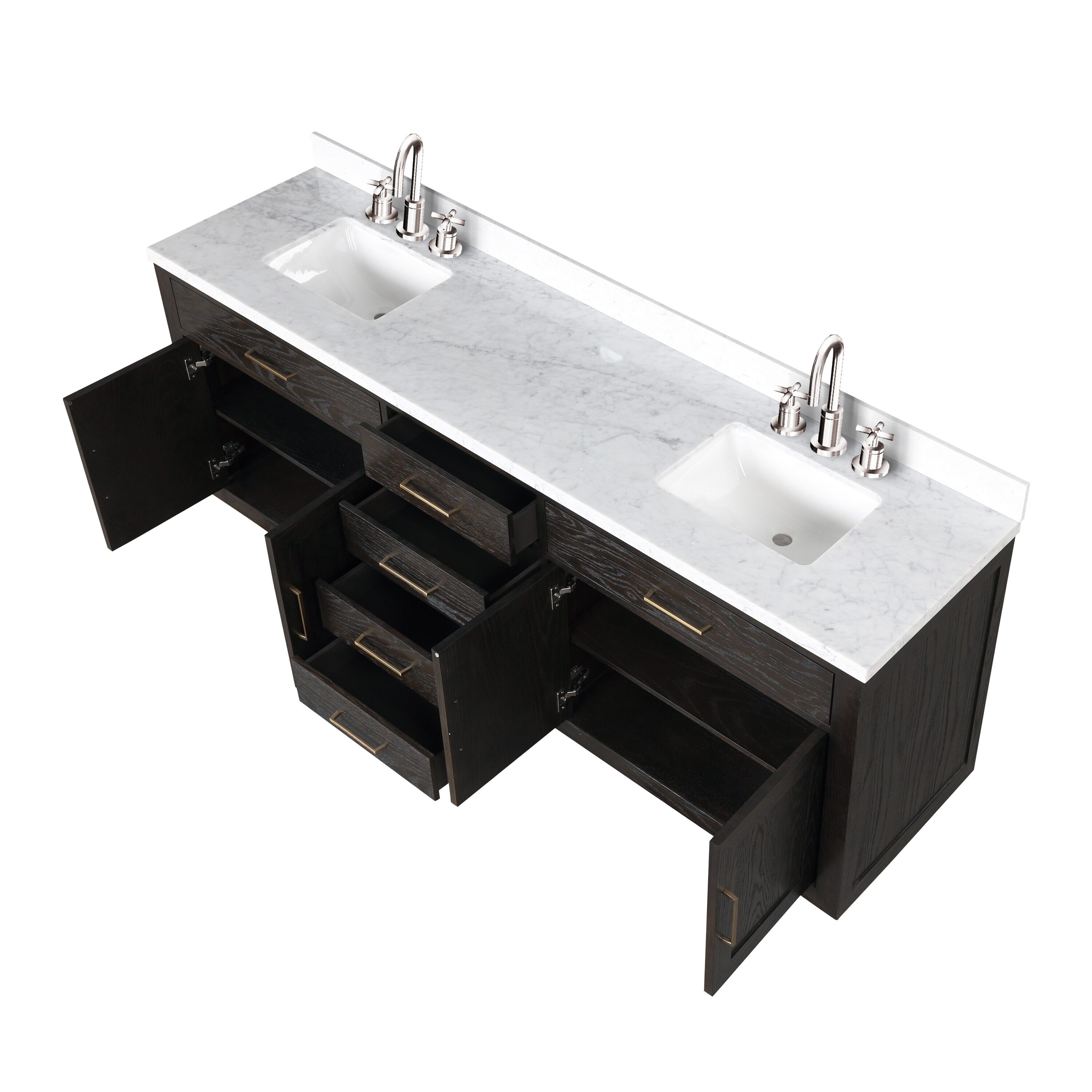 Lexora LVGI84DK101 Bath-Vanity-Combo - View #5