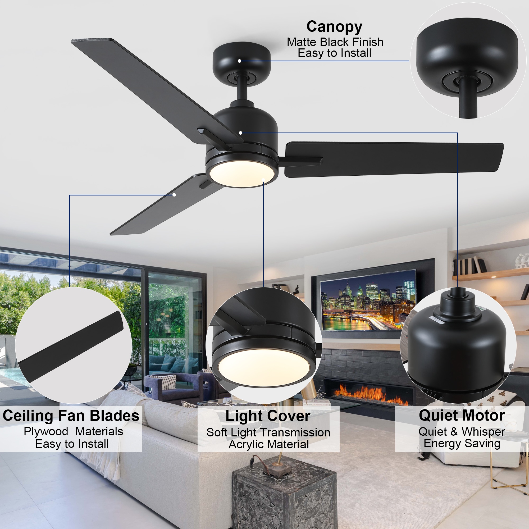 YUHAO LSDY1235BK48 Ceiling-Fans - View #16