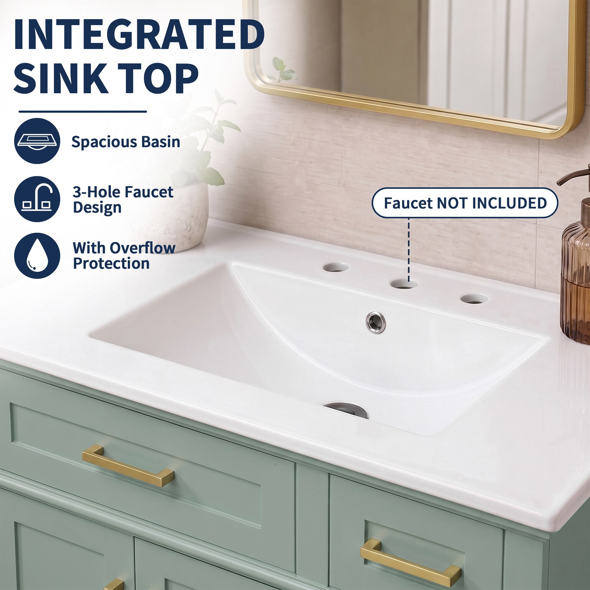 ES-DIY ESVWT30LGNP6 Bath-Vanity-Combo - View #7