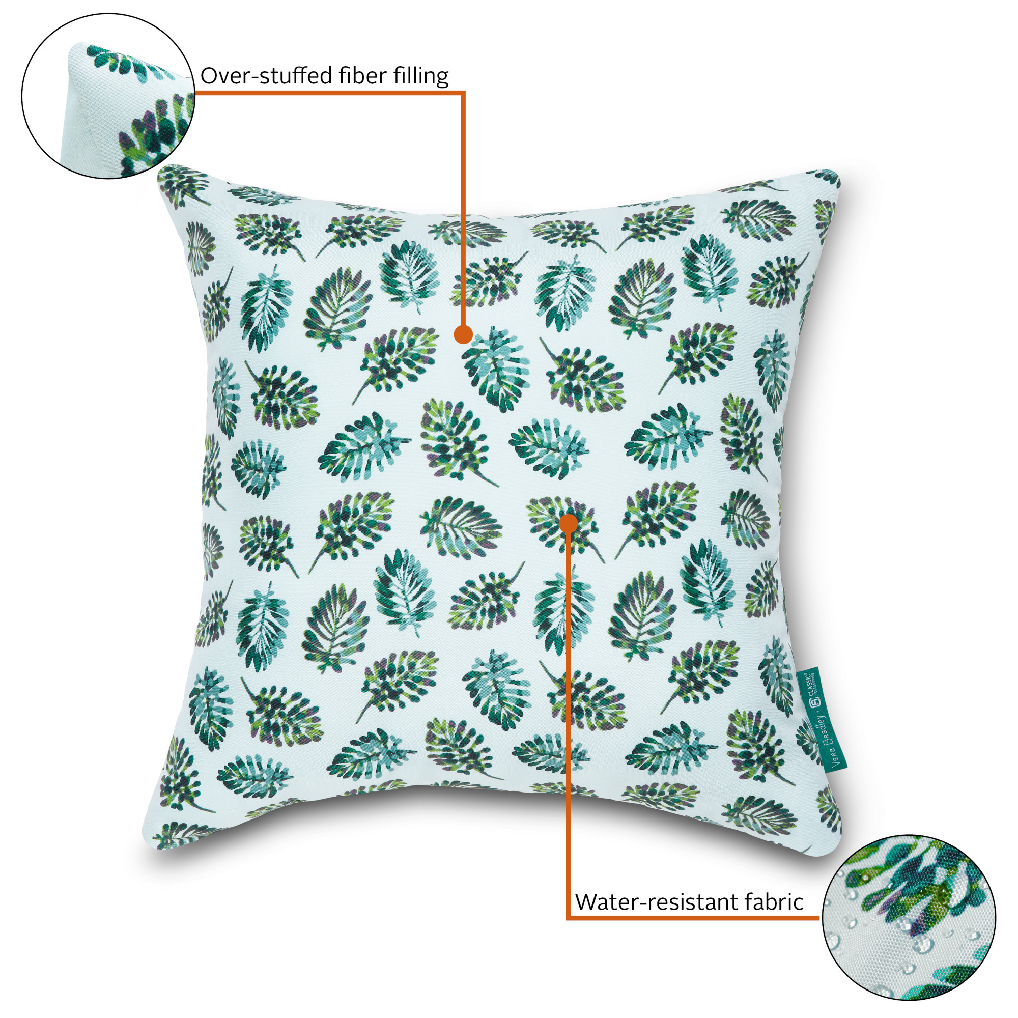 Classic Accessories 50-140-011101-PL Outdoor-Accent-Pillows - View #3