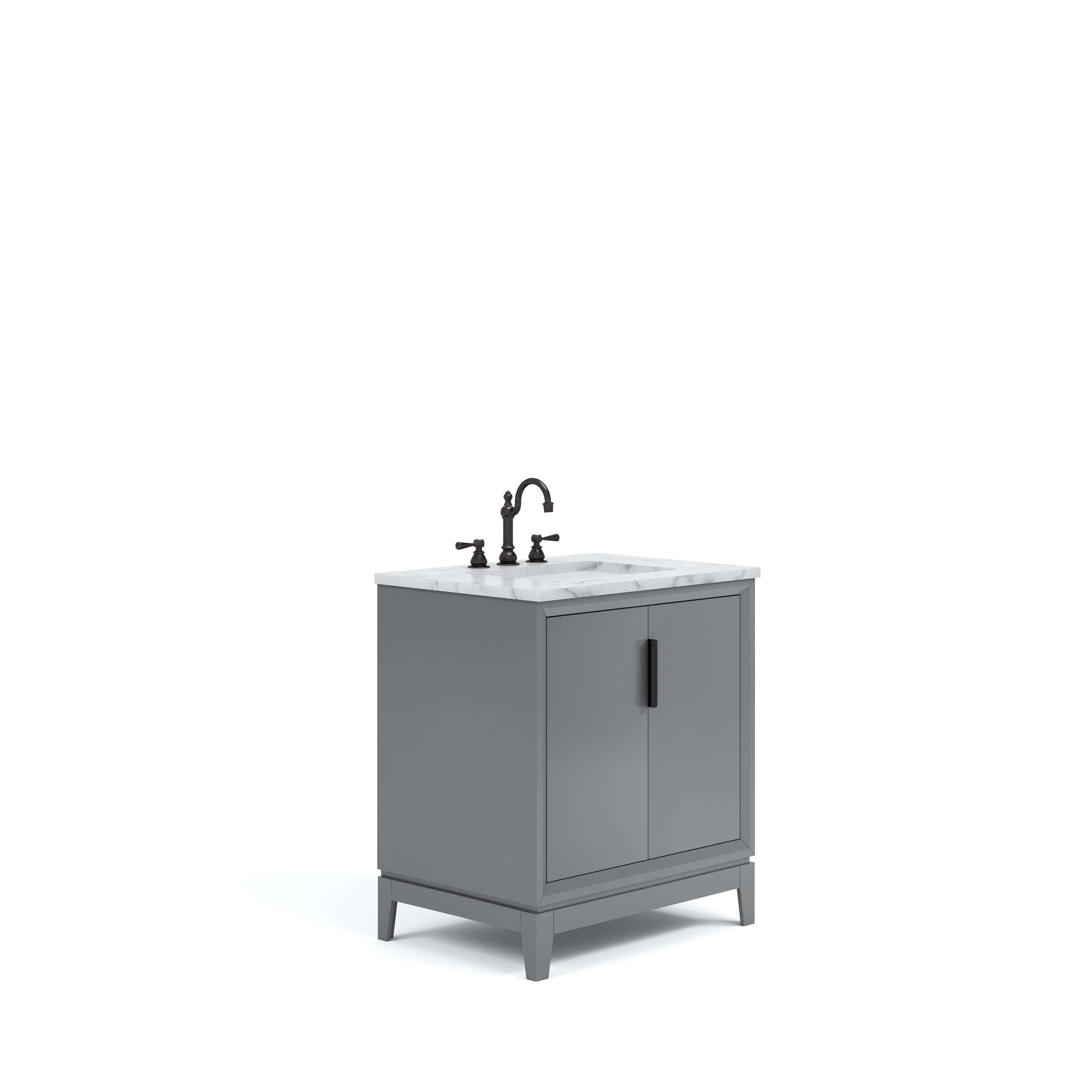 Water Creation VEL030CWCG27 Bath-Vanity-Combo - View #3