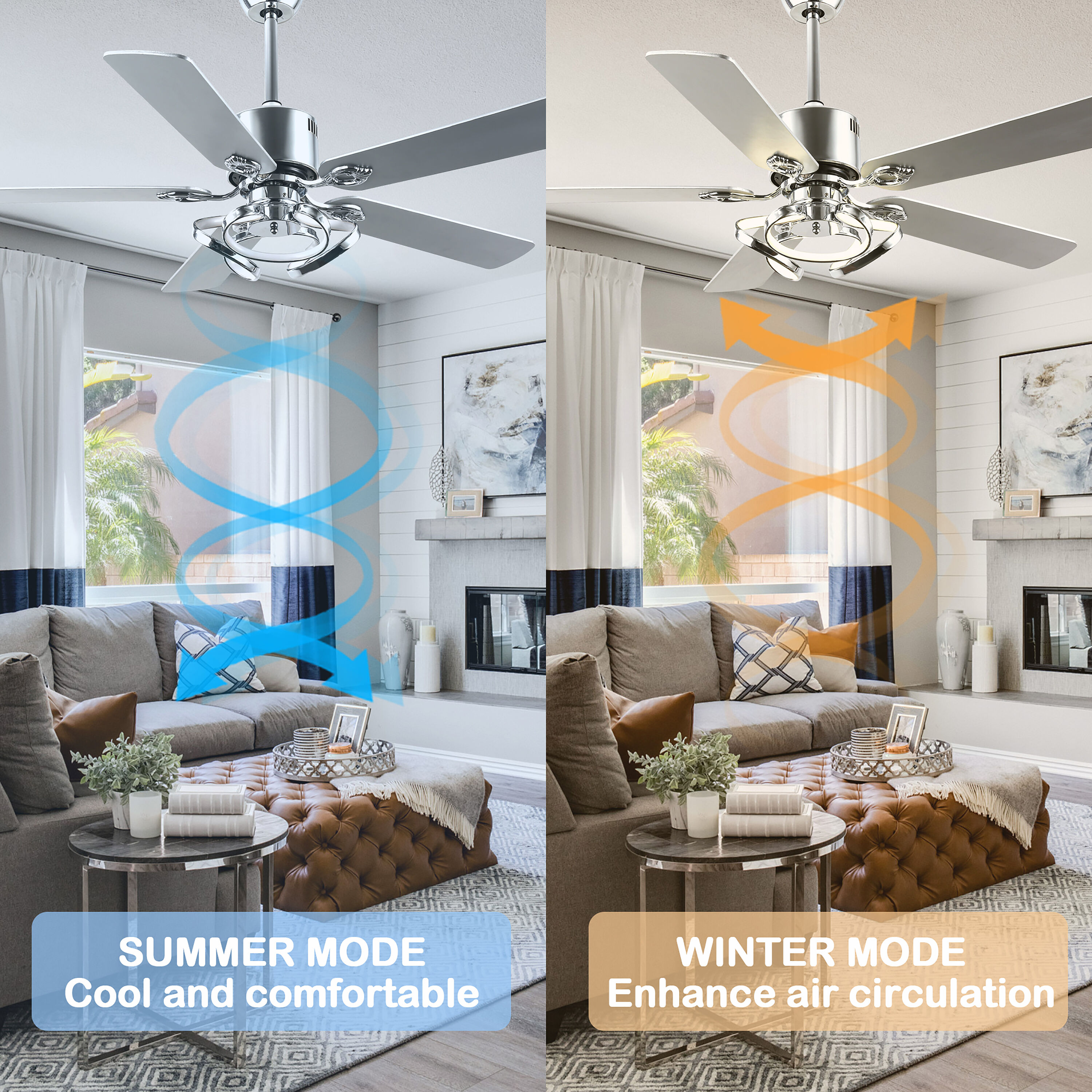 Cusp Barn CS5217-C Ceiling-Fans - View #3