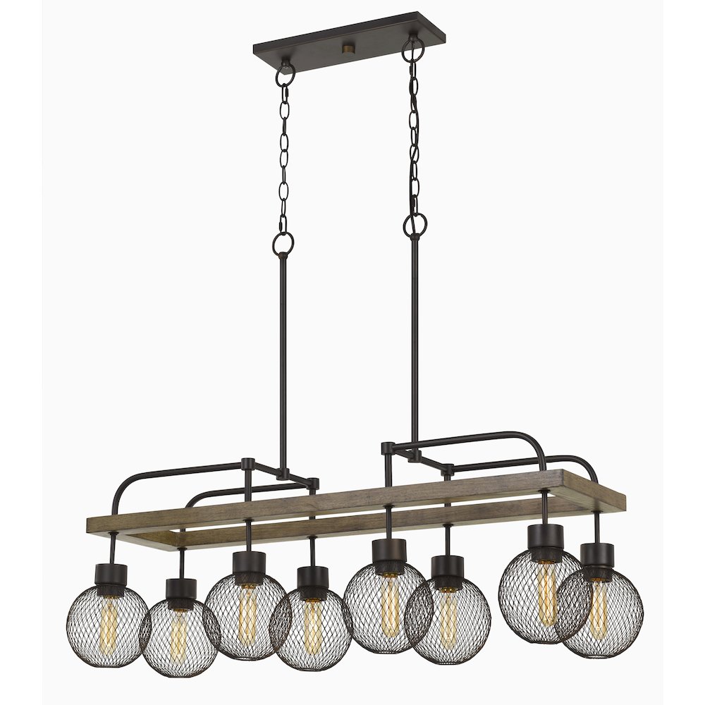 Cal Lighting Forio 8 Light Small Chandelier by Cal - FX-3695-8