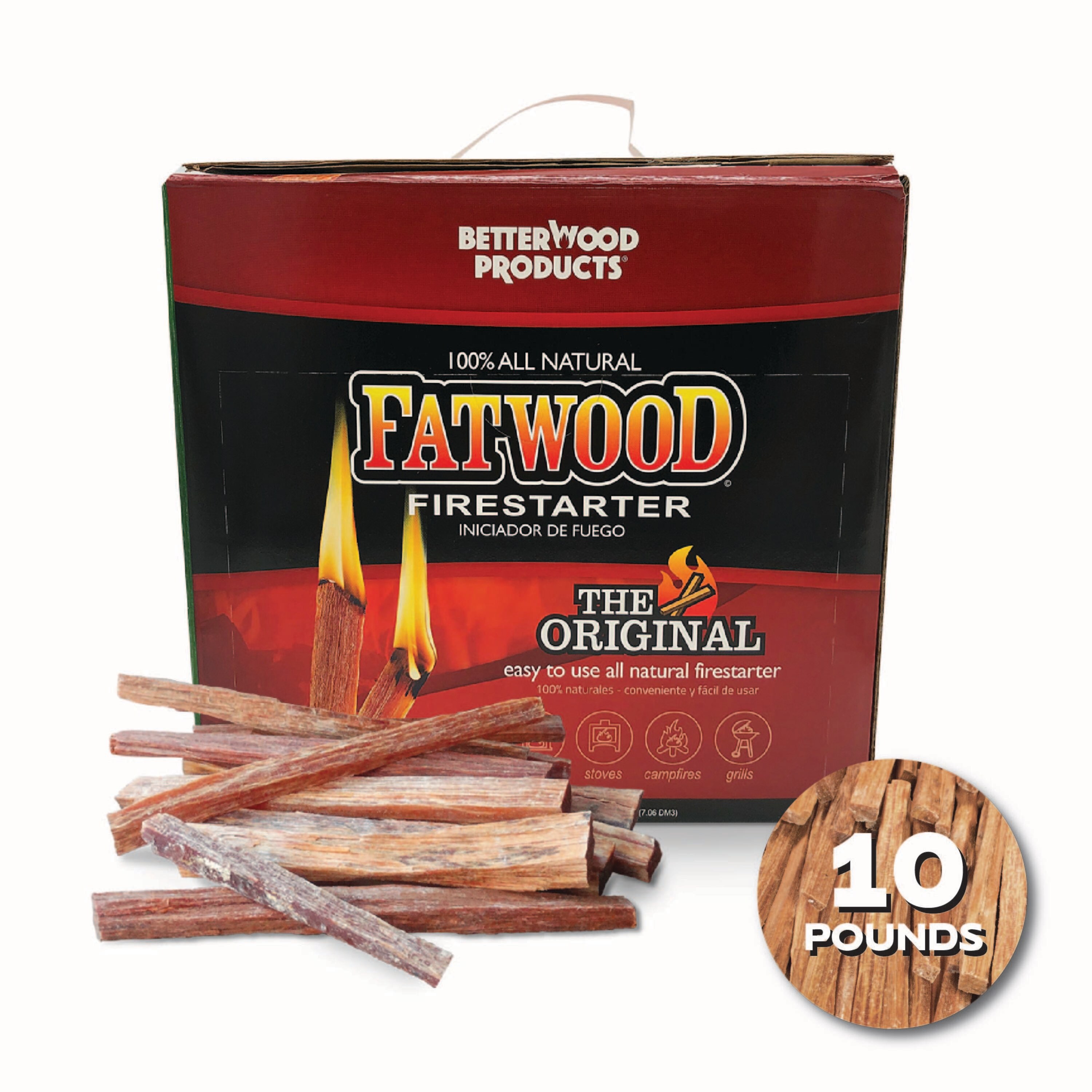 BetterWood Products 172993 Fireplace-Logs-Firestarters - View #3