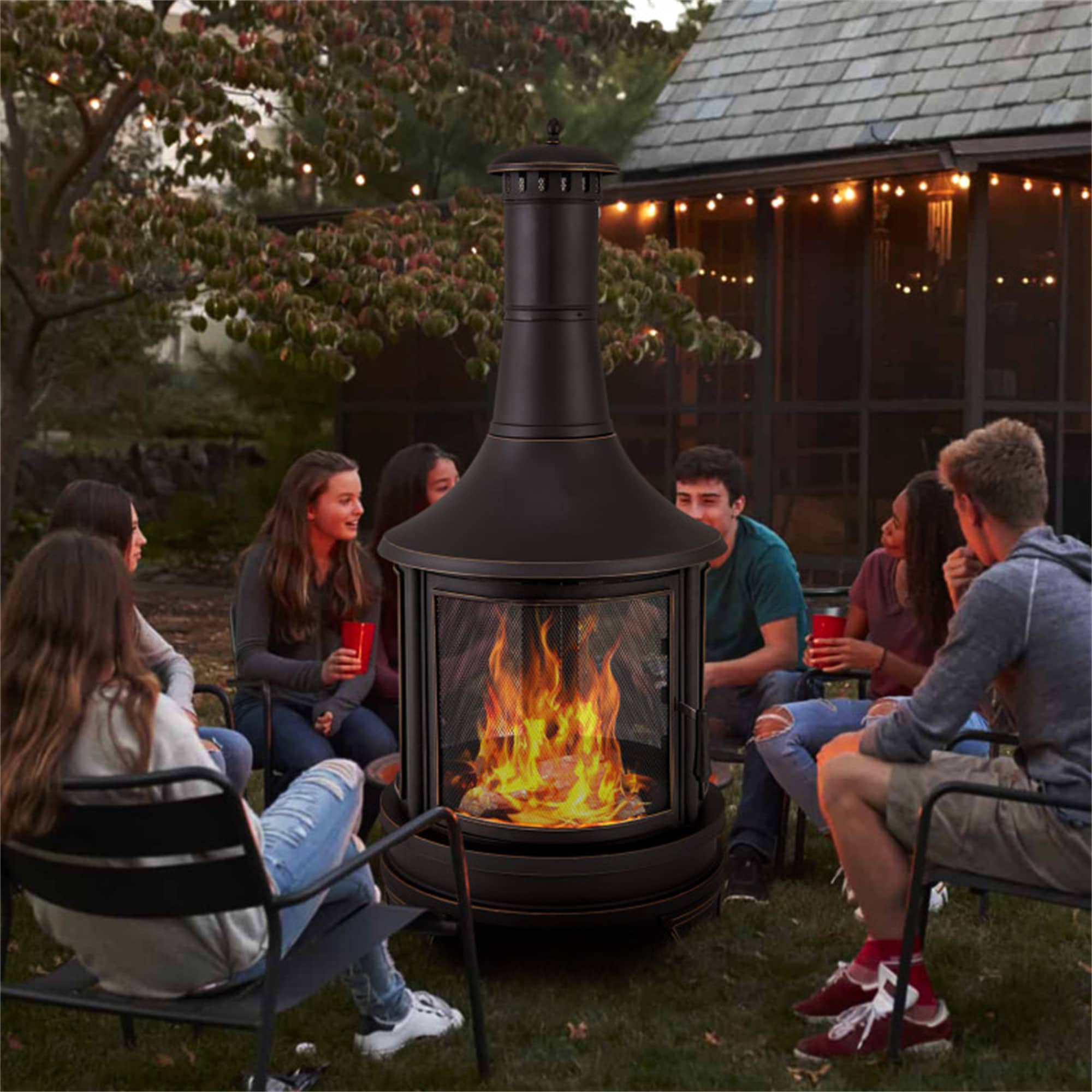 BABOOM BOM-P11851-CO Outdoor-Woodburning-Firepits - View #6