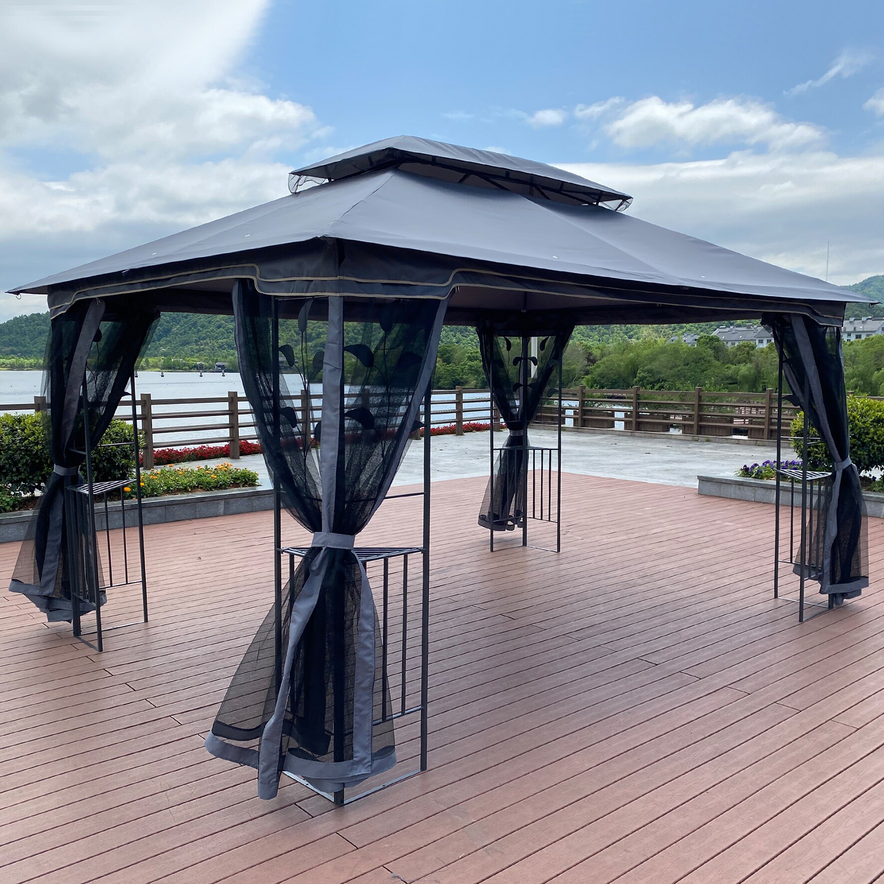 Gaierptone B230509-35 Wood-Resin-Gazebos - View #4