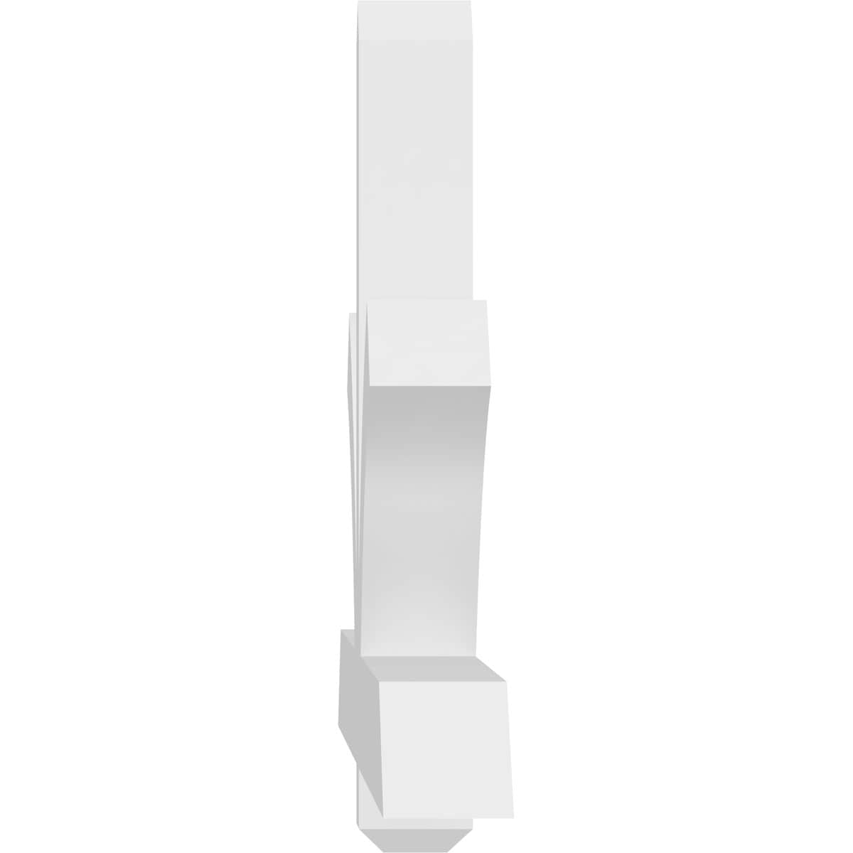 Ekena Millwork GBP072X27X0404RED00 Exterior-Brackets-Braces - View #3