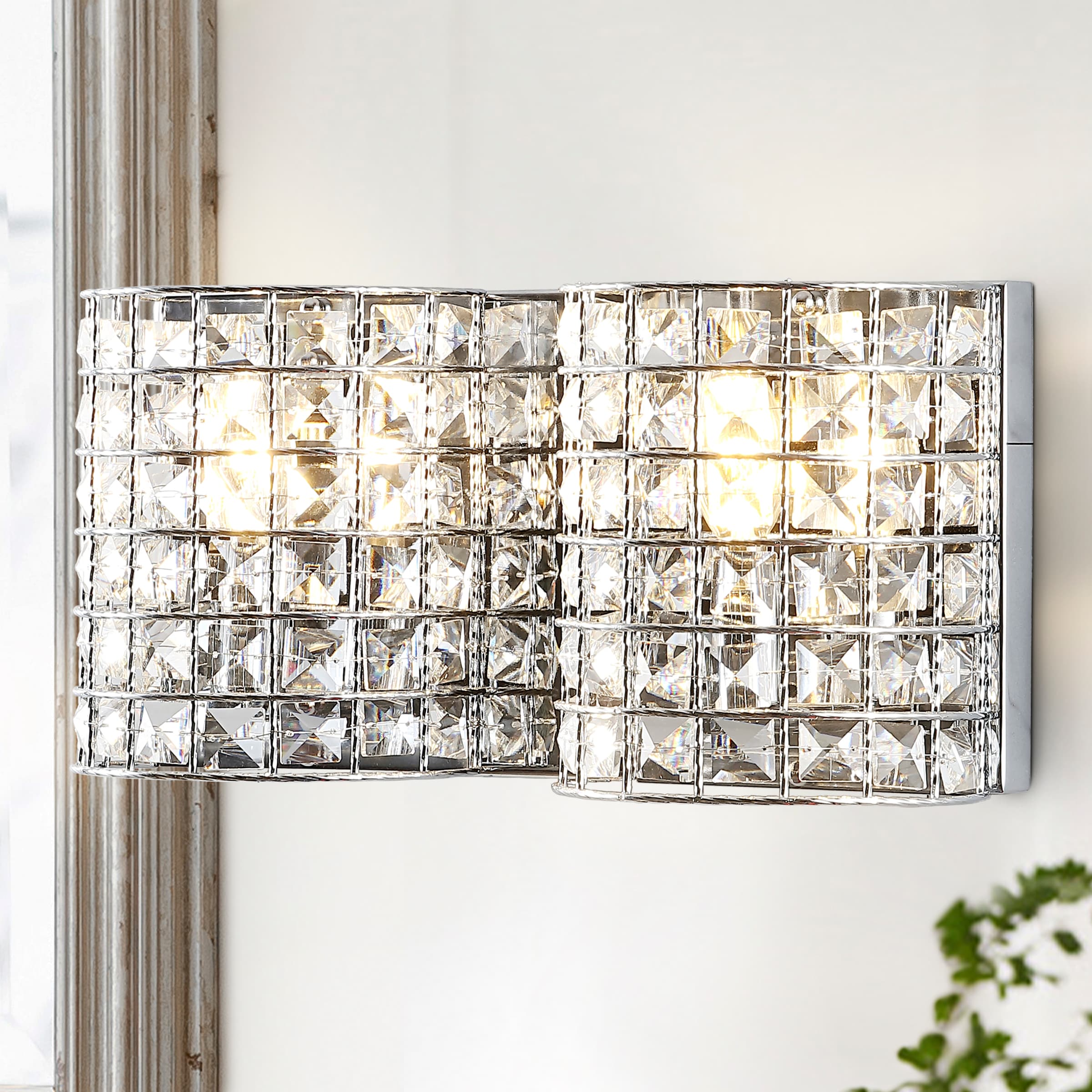 lowes crystal vanity lights