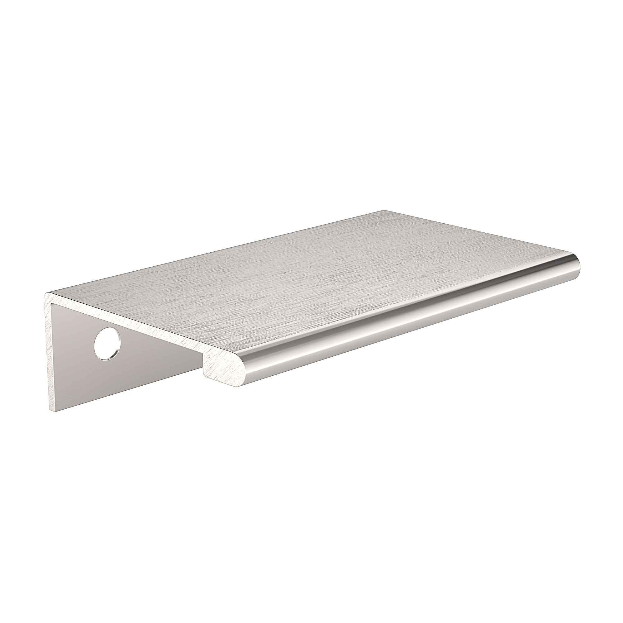 Richelieu BP989850170 Lincoln 2-in , 50mm Center to Center Stainless Steel Rectangular Edge