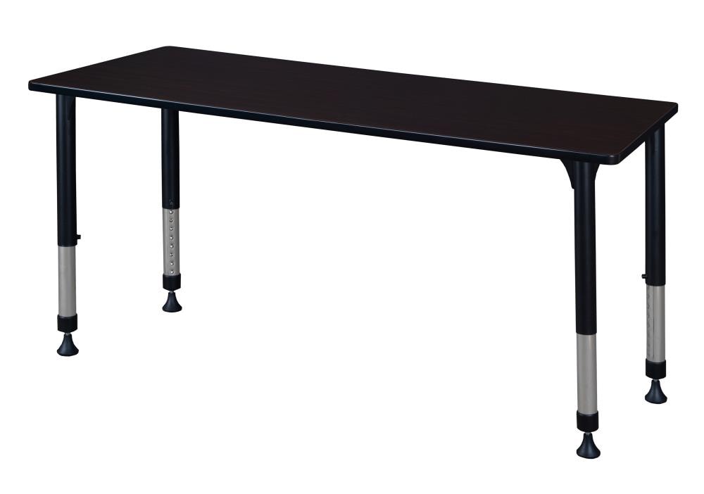 Regency MT7230MWAPBK Classroom Tables Brown 4-Person Training Table (72-in W x 34-in H)