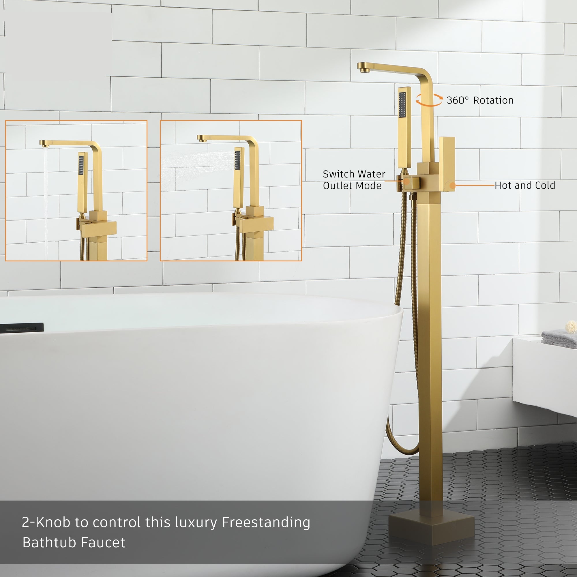 Boyel Living BL02-BB Roman-Tub-Faucets - View #9