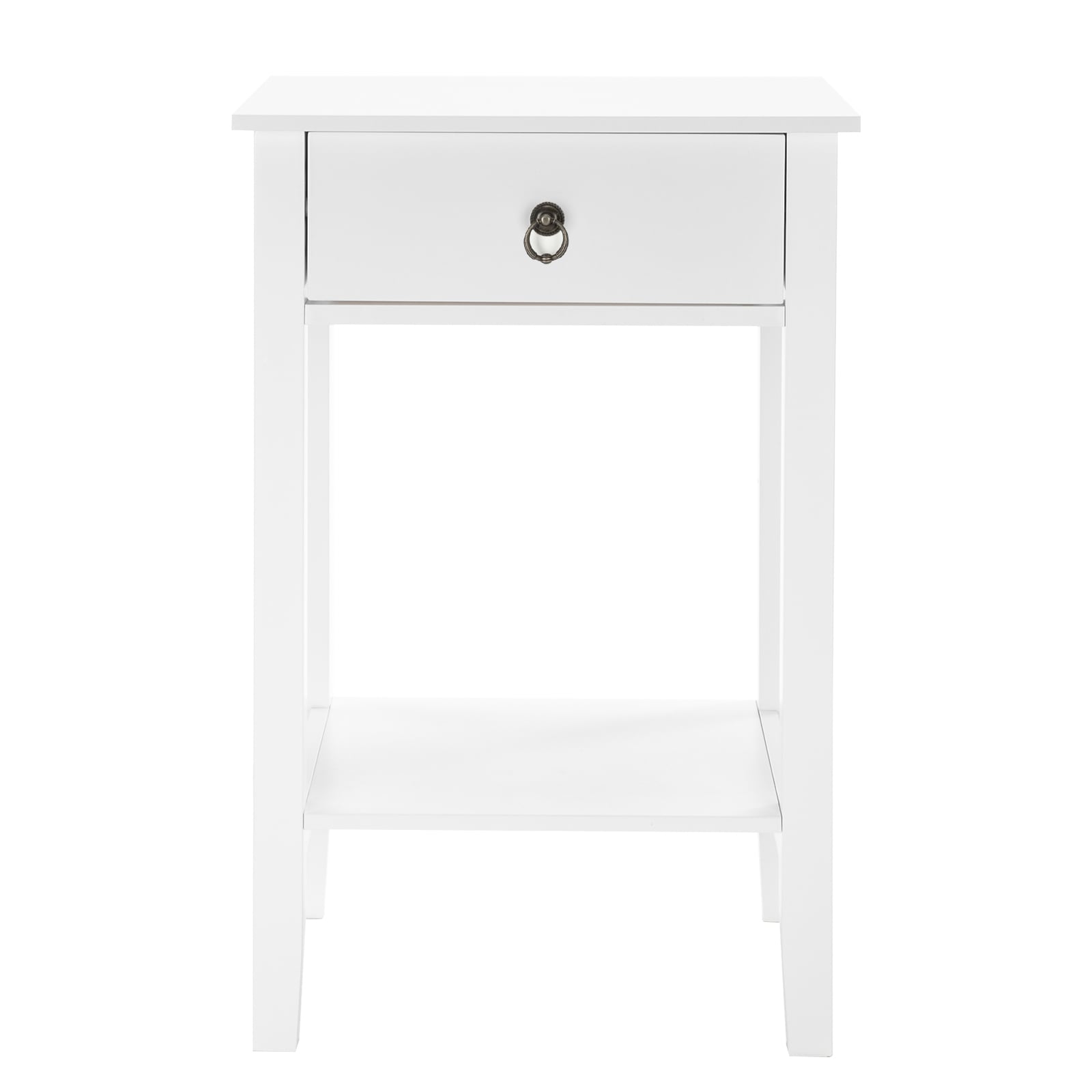 Winado LO1G52002725 White 18.1-in W x 27.6-in H Modern Nightstand