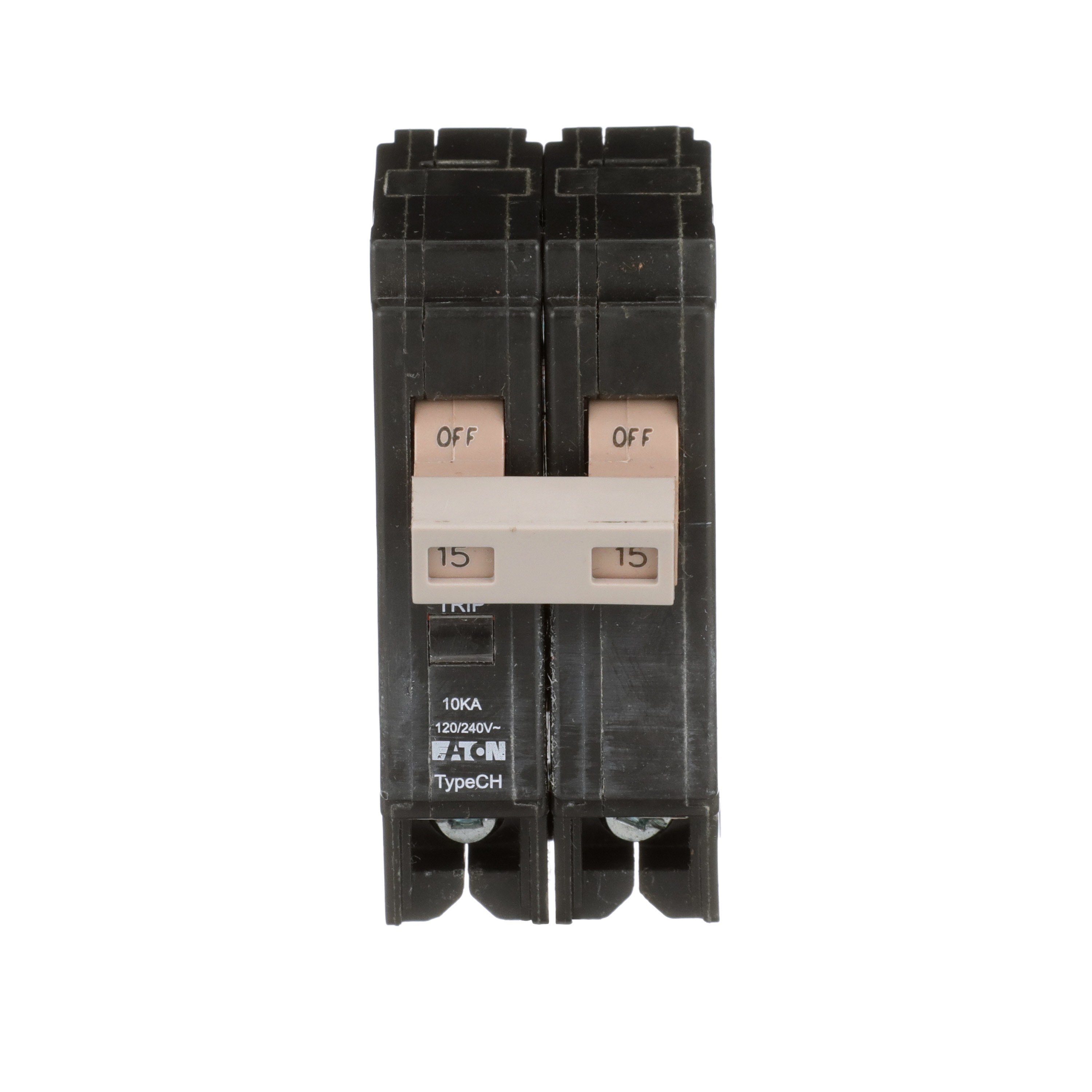 Type B 2 Poles Eaton WMZS2B15 Miniature Circuit Breaker 15A 10kA 480VAC/125VDC 