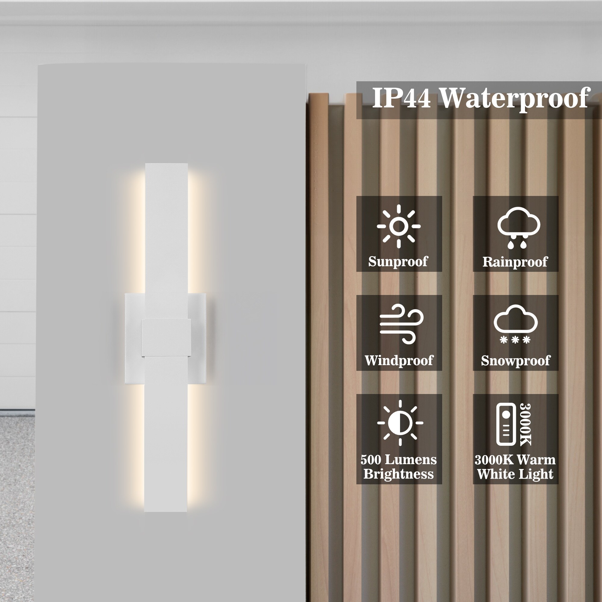 LamQee 06FTL0276AWT Outdoor-Wall-Lighting - View #7