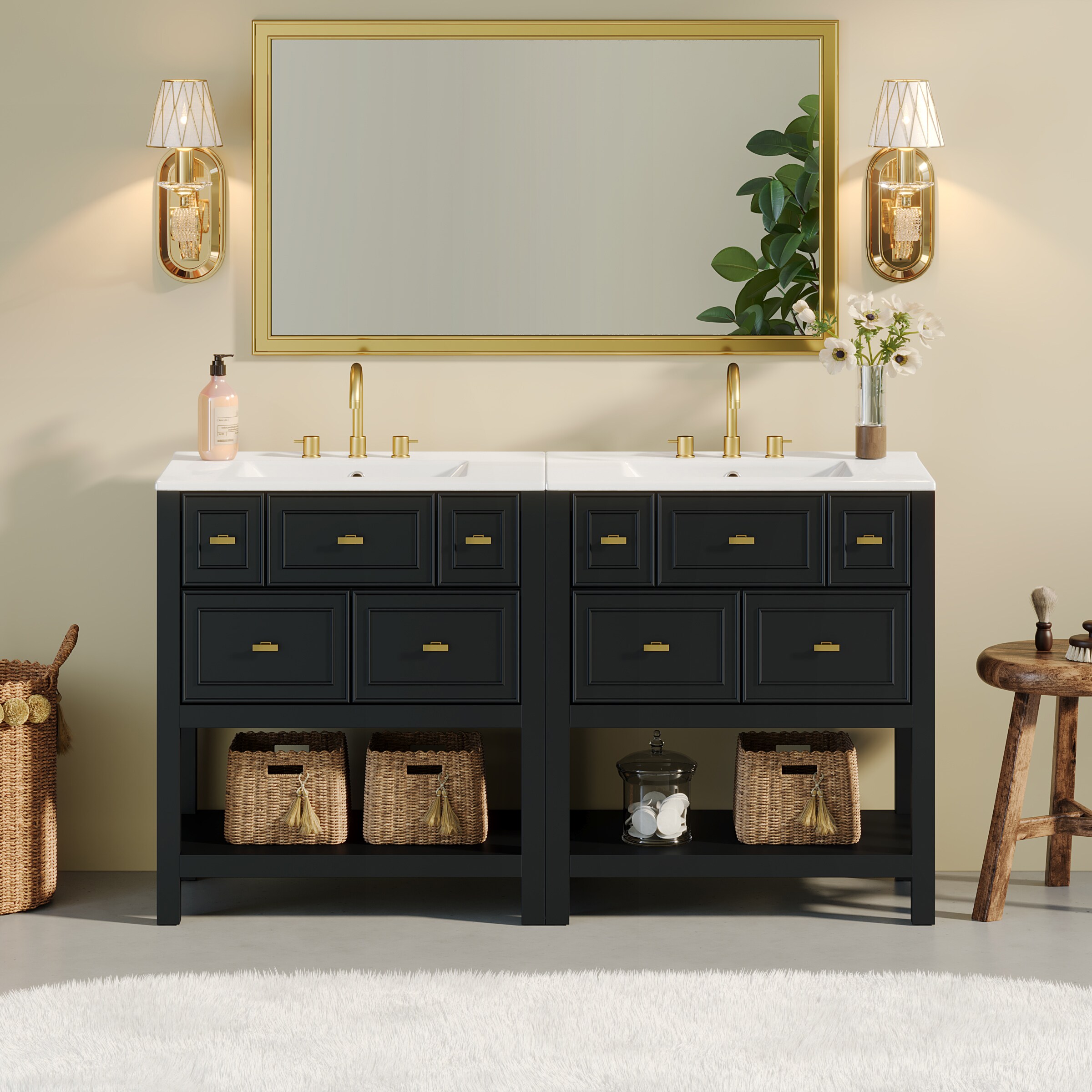 ModernLuxe L3P-N710SS00004B Bath-Vanity-Combo - View #2