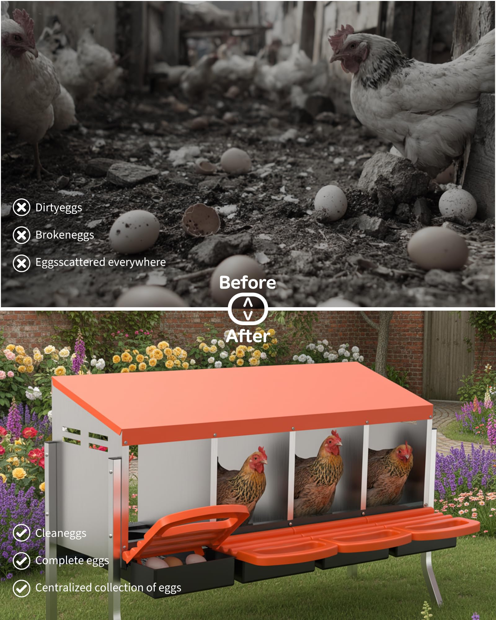 DEXSO NOVA-44ANRLY2K6M Chicken-Coops-Rabbit-Hutches - View #5