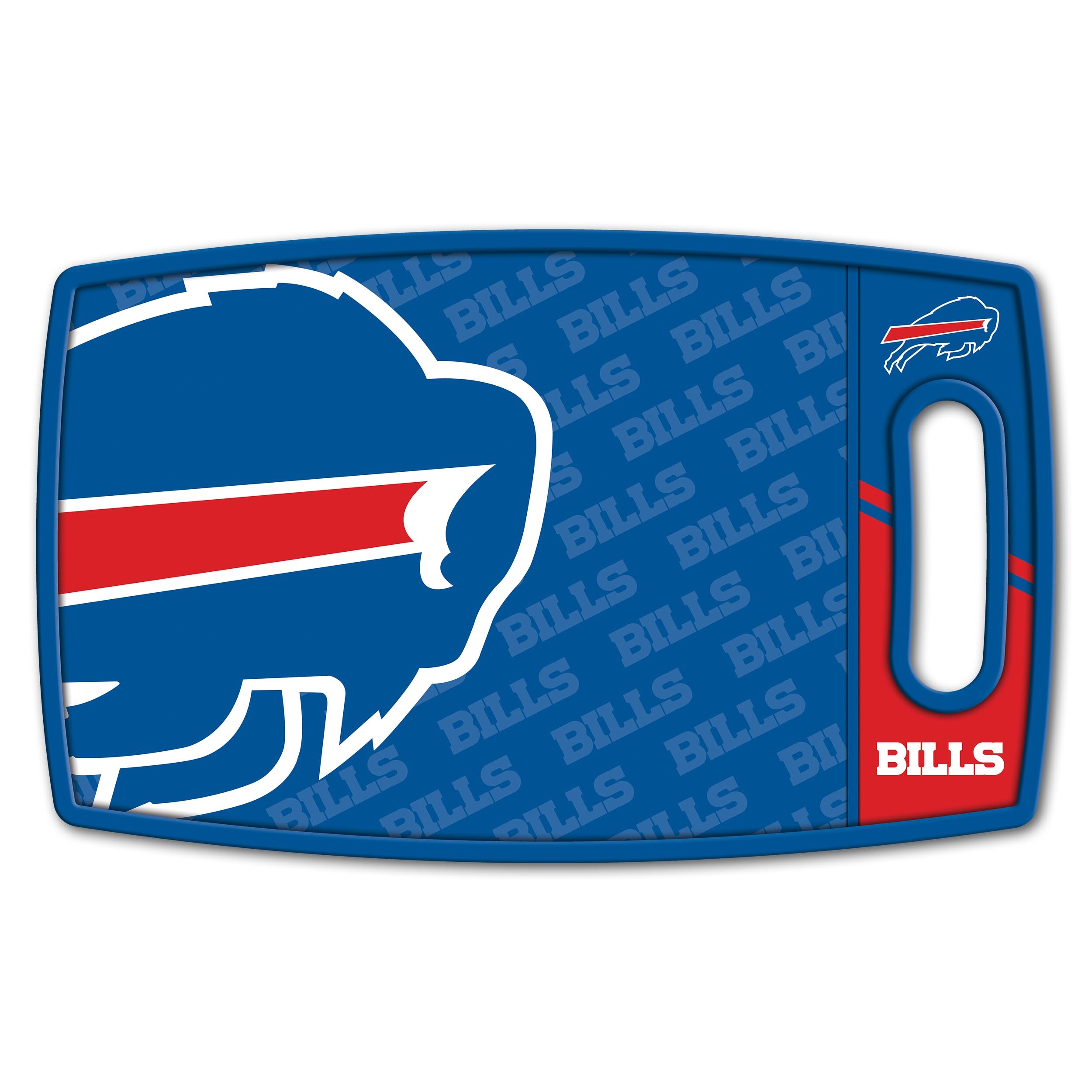 Sportula 1907262 Buffalo Bills Logo Series Cutting Board 9-Inches L x 14-Inches W Polypropylene Cutting Board
