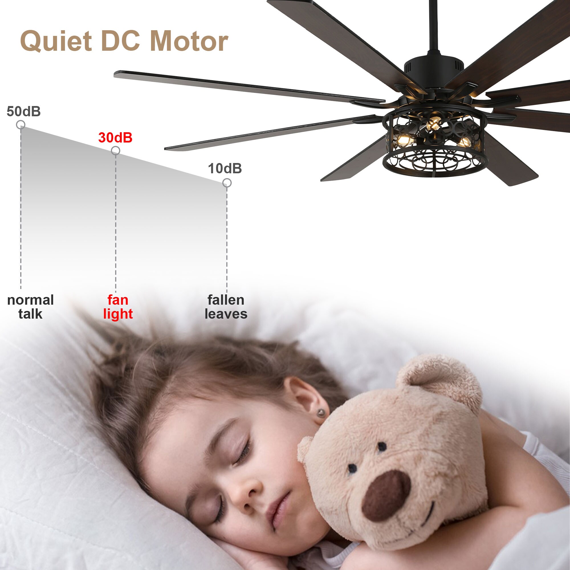 Bella Depot DCFSD7201-B Ceiling-Fans - View #10