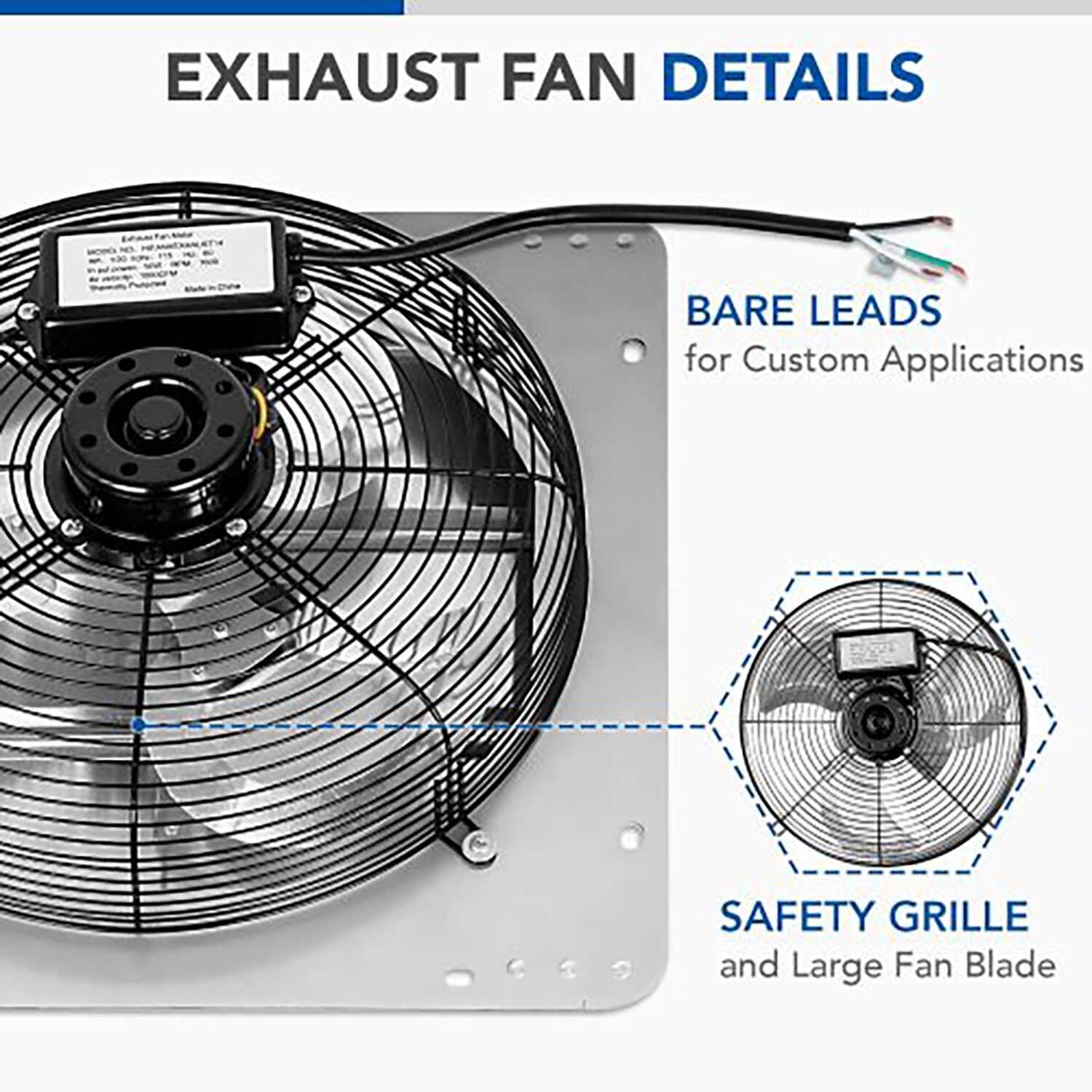 GZMR GR-W1134GIT16X2 Wall-Mounted-Fans - View #6