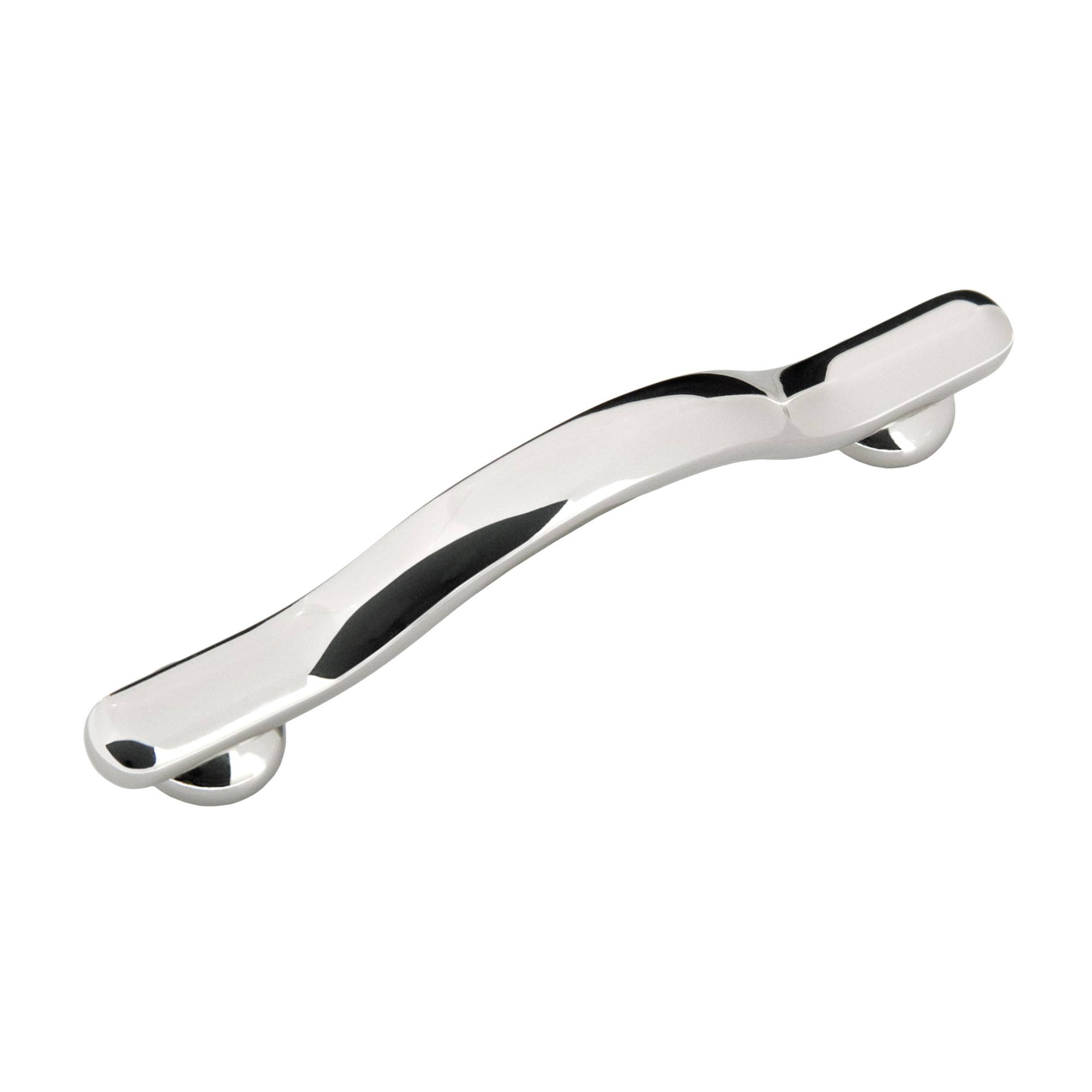 Sumner Street Home Hardware RL060766 Jackson 3-3/4-in , 96mm Center to Center Polished Nickel Arch Bar