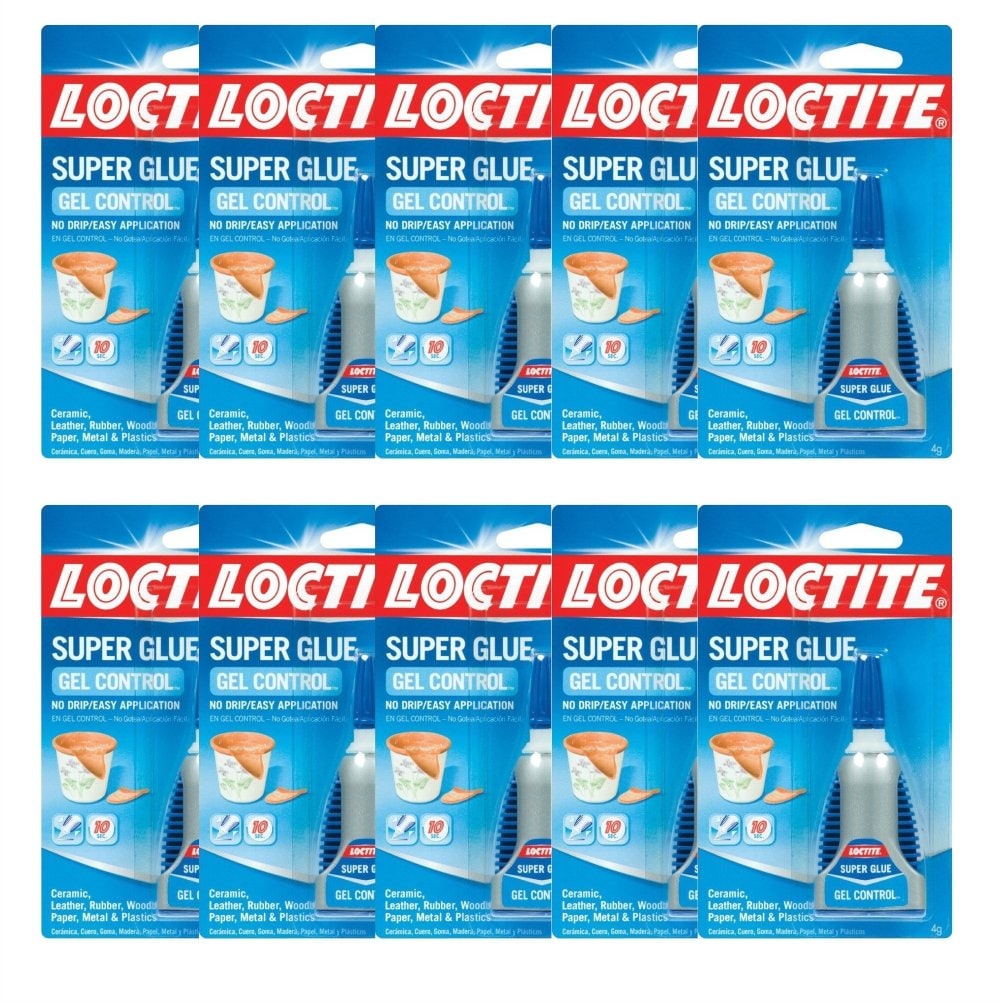 LOCTITE  234790 Super Glue 4 Gram Bottle 10 Pack