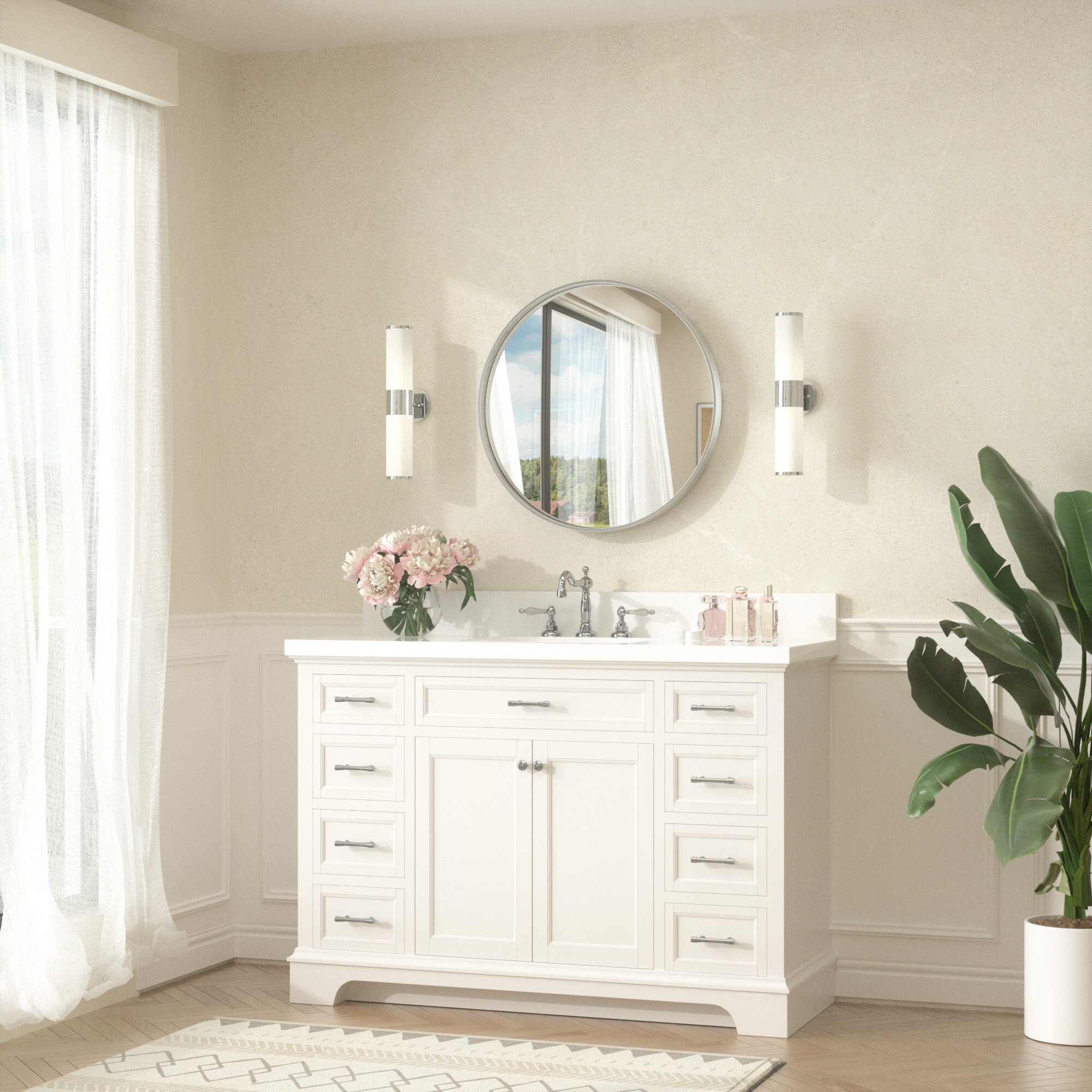 Keonjinn LW-JZ-YXJSK-R60SI Decor-Mirrors - View #2