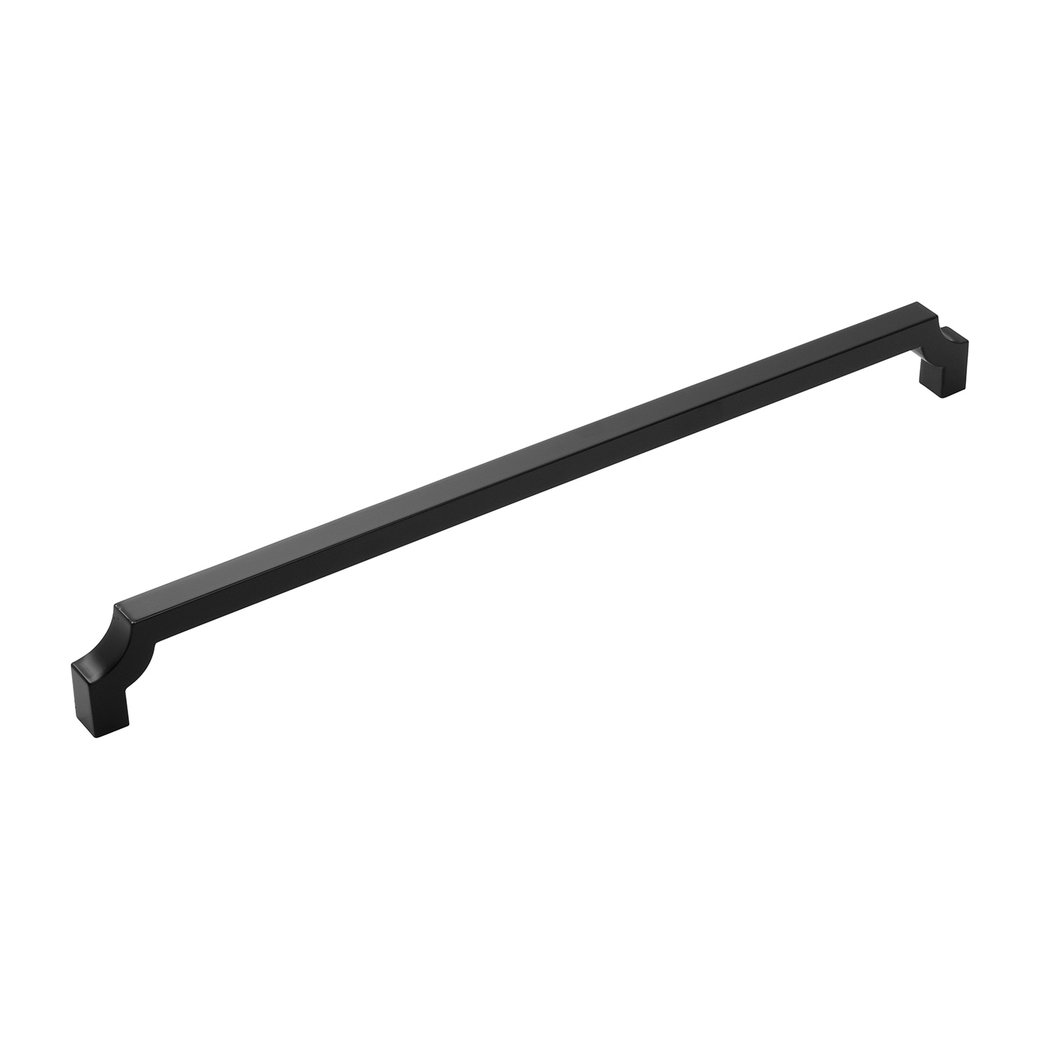 Belwith Keeler B077281-MB Monarch 18-in , 457mm Center to Center Matte Black Arch Handle Appliance Pull