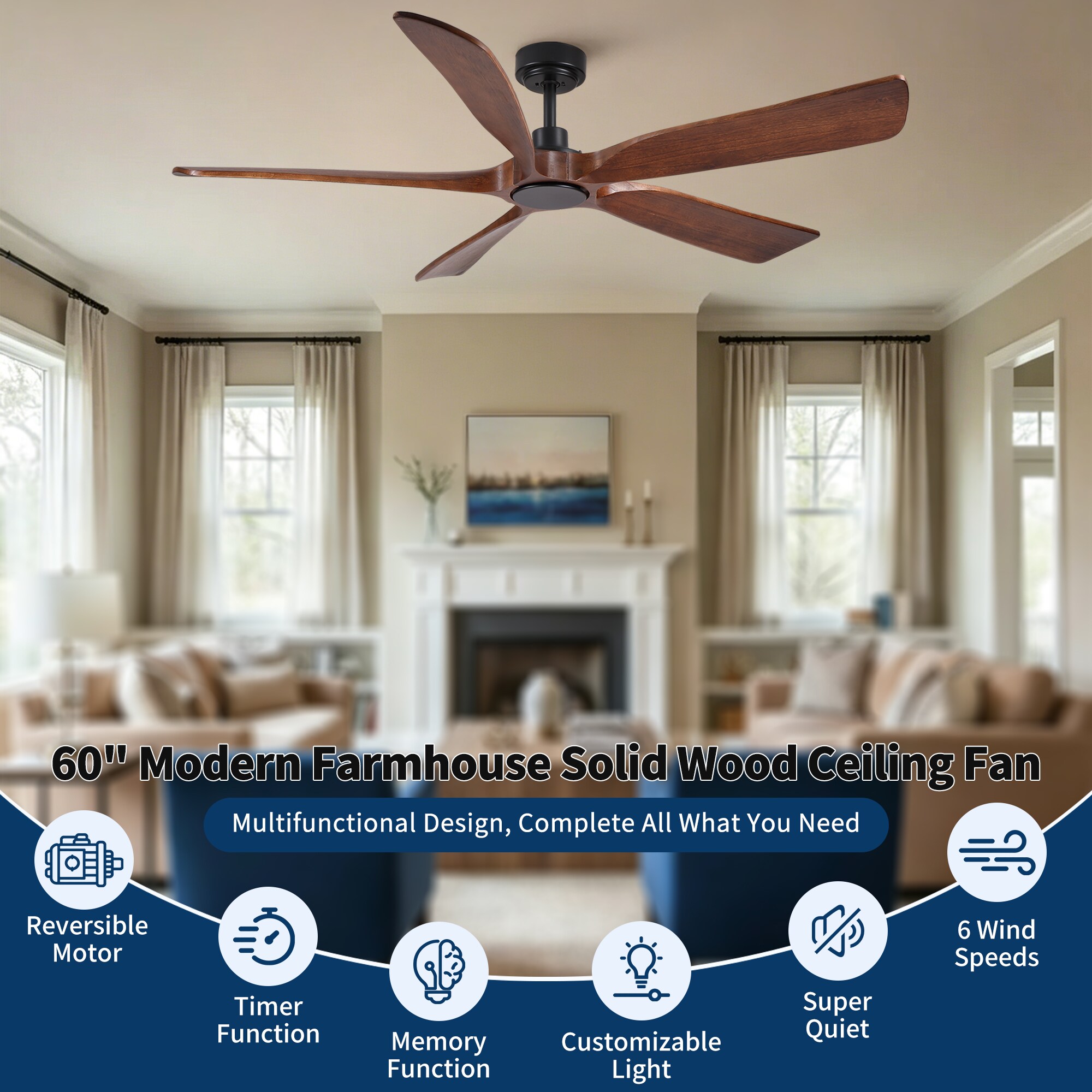 Cuschoice MDHK1-51-CF Ceiling-Fans - View #5