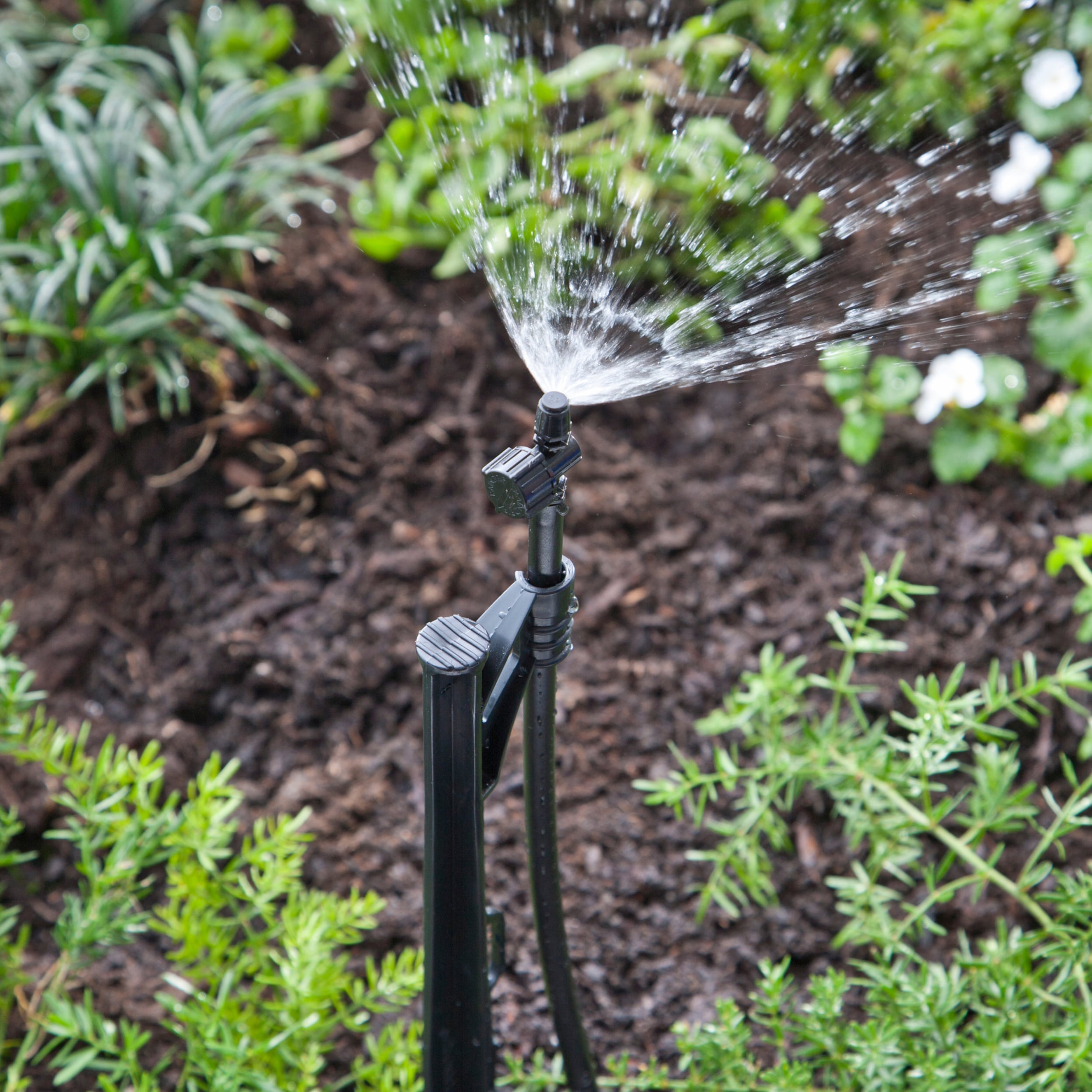 Raindrip 23.9 GPH Quarter-circle Drip Irrigation Multi-dripper ...