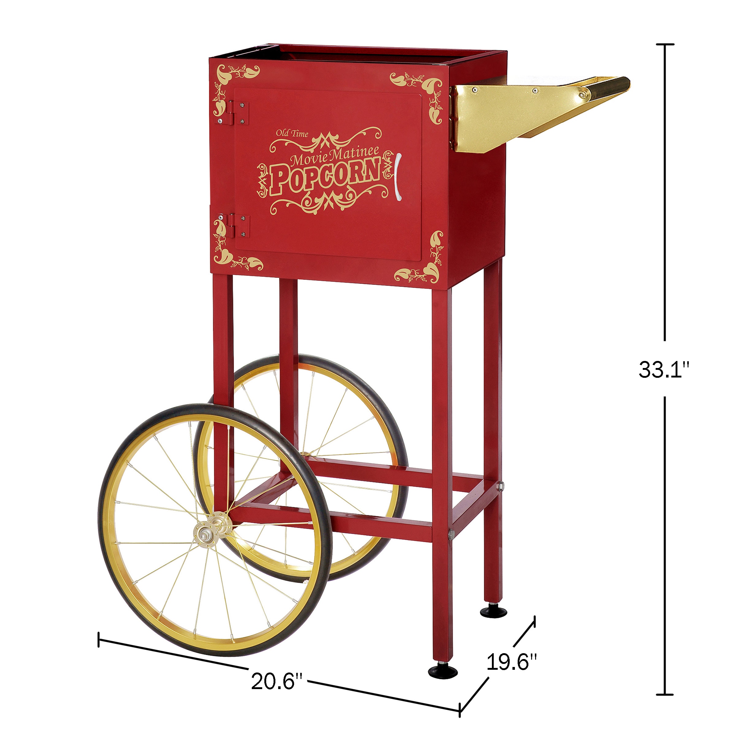 Great Northern Popcorn 1 Cups Oil Popcorn Machine Popcorn Maker Cart