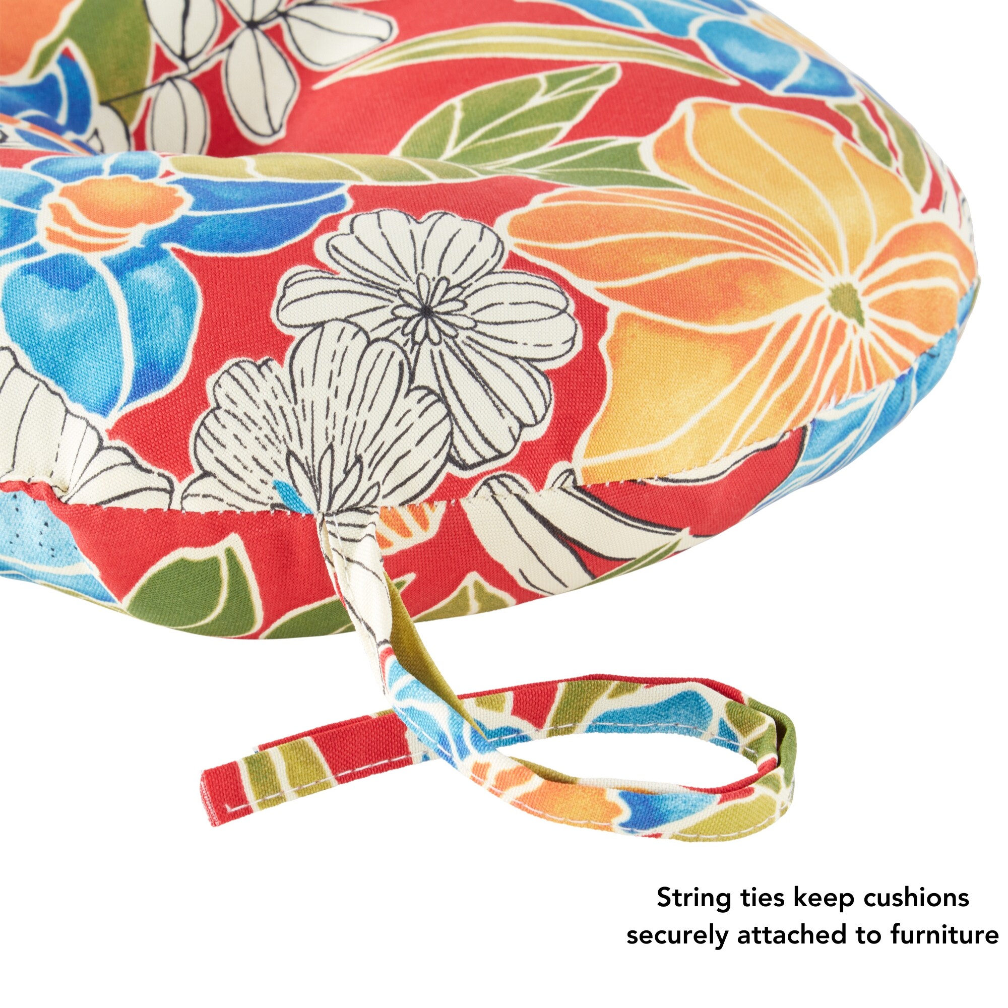 Greendale Home Fashions OC5816S2-ALOHA-RED Patio-Furniture-Cushions - View #4