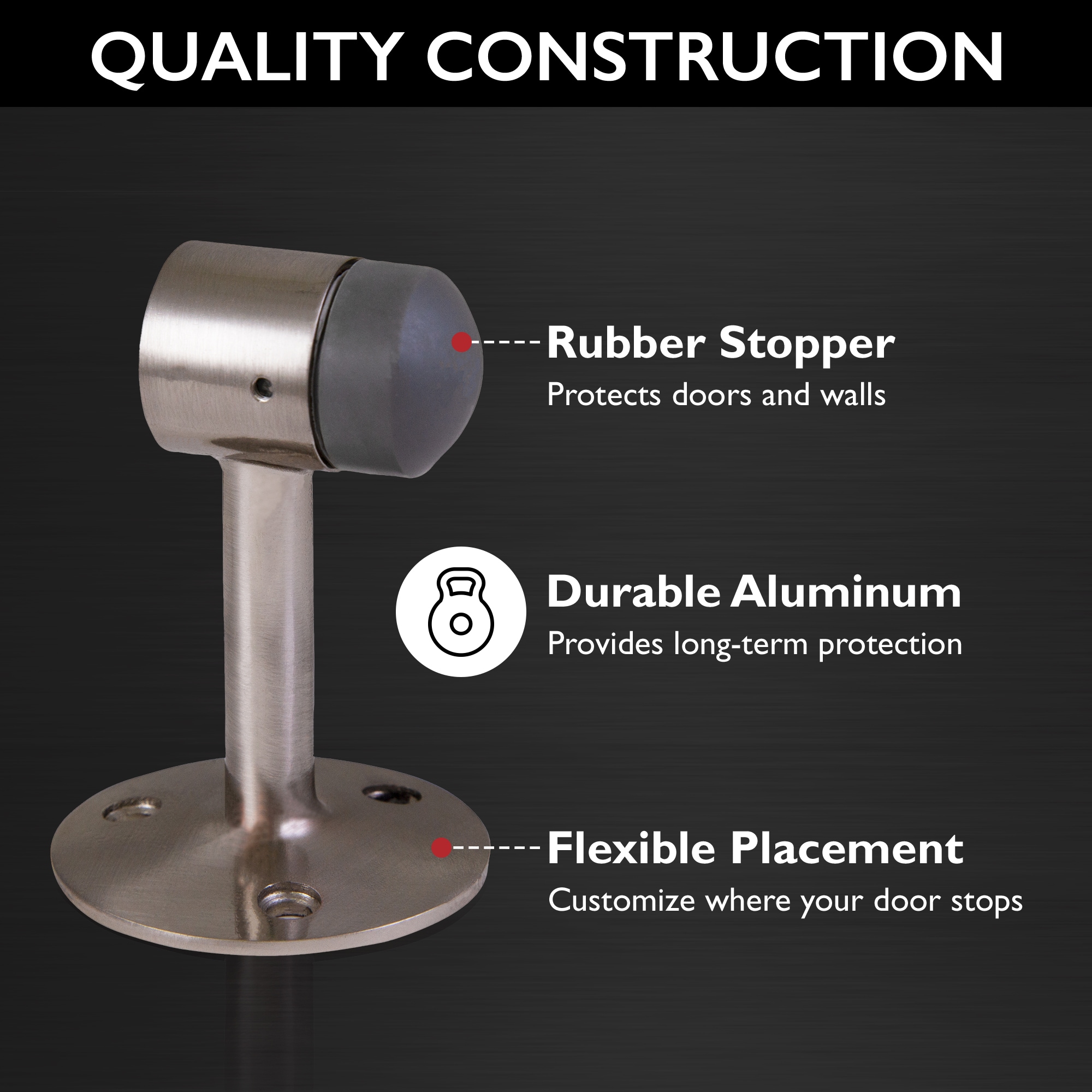 Design House 189308-SN Door-Bumpers-Stops2 - View #7