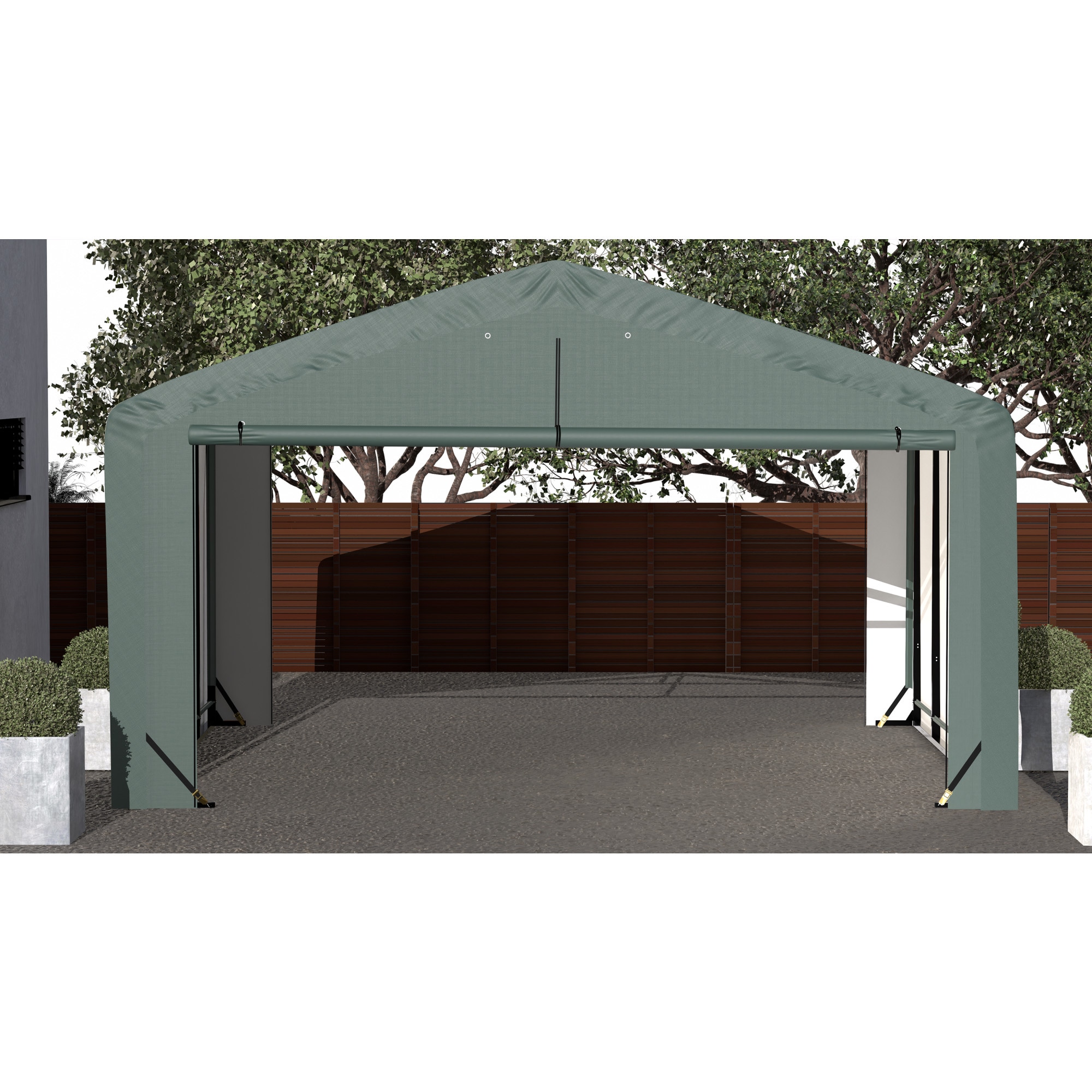 ShelterLogic SQAADD0104C02001812 Garage-Buildings - View #4