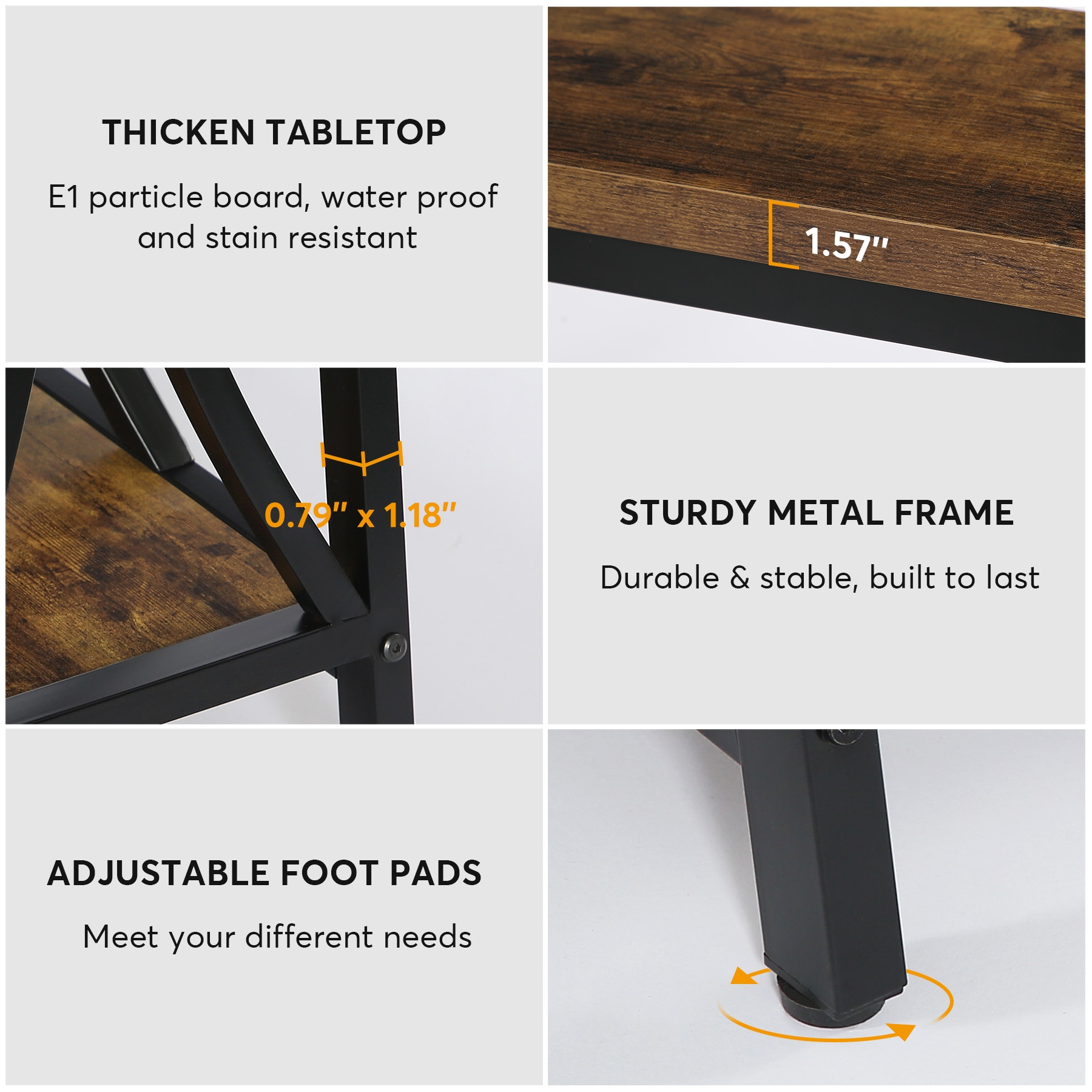 Tribesigns LWFD-F1787 Console-Sofa-Tables - View #5