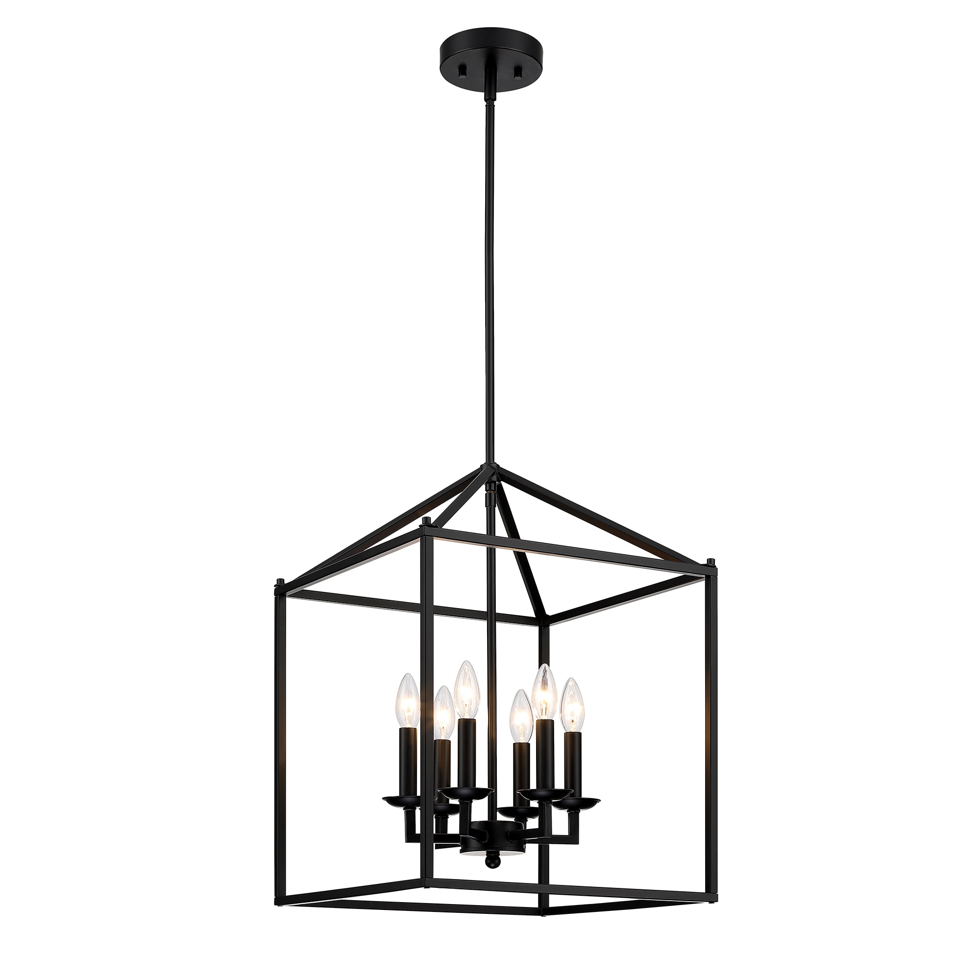 FAYMART LIGHTING FL50486-BK Pendant-Lights - View #5