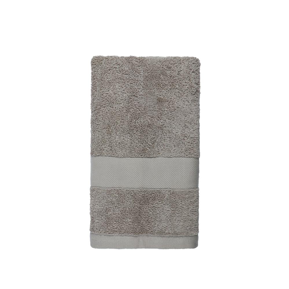 allen + roth Taupe Cotton Hand Towel in the Bathroom Towels department ...