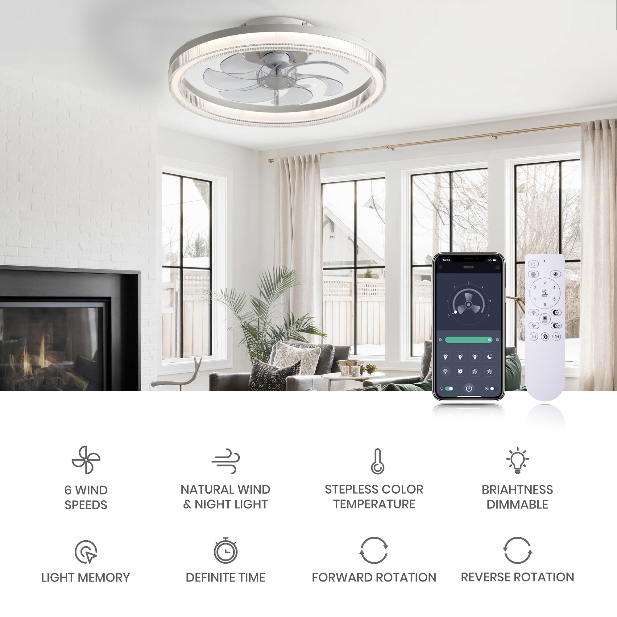Antoine BLW011 Ceiling-Fans - View #3