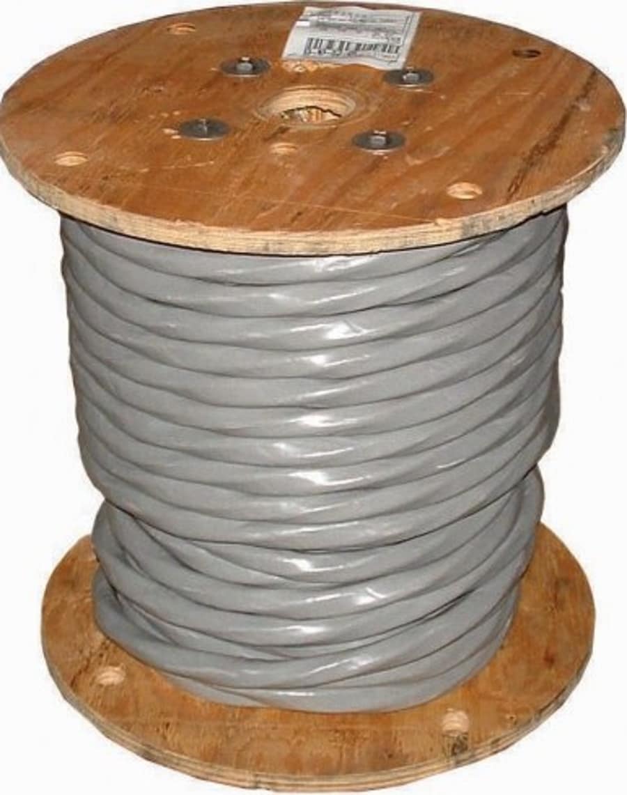 15' 4/0-4/0-4/0-2/0 SER Copper Service Entrance Cable SE Style R Wire 