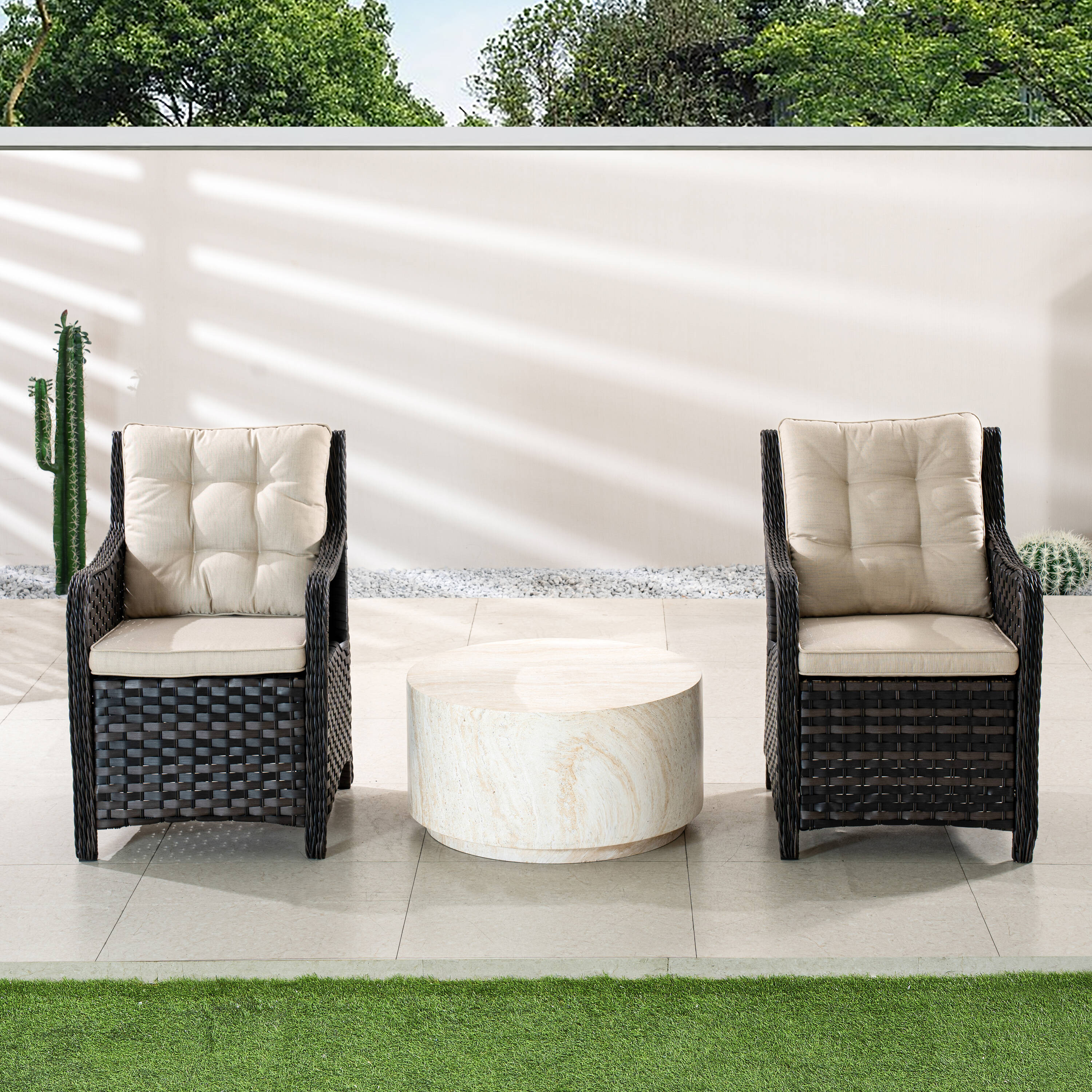 Direct Wicker DWC-240076TA013B Patio-Conversation-Sets - View #4