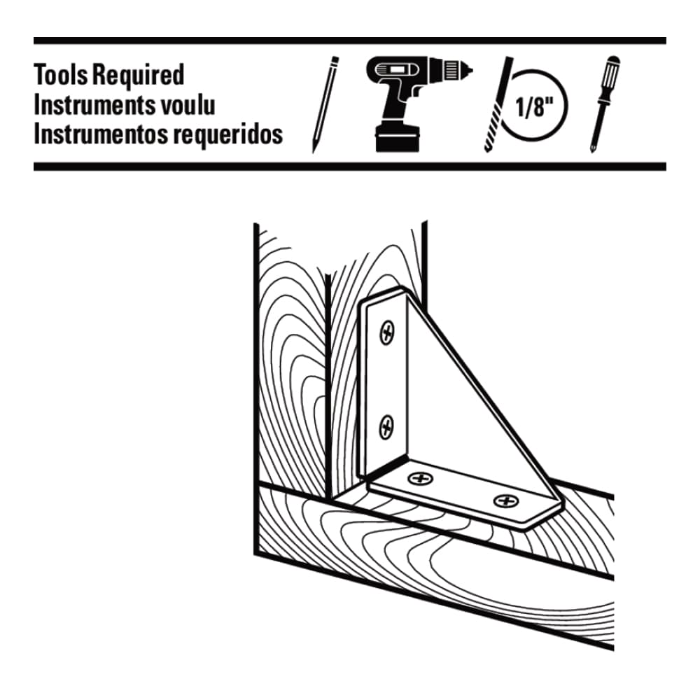 RELIABILT 605724 Mending-Plates-Brackets-Braces - View #4